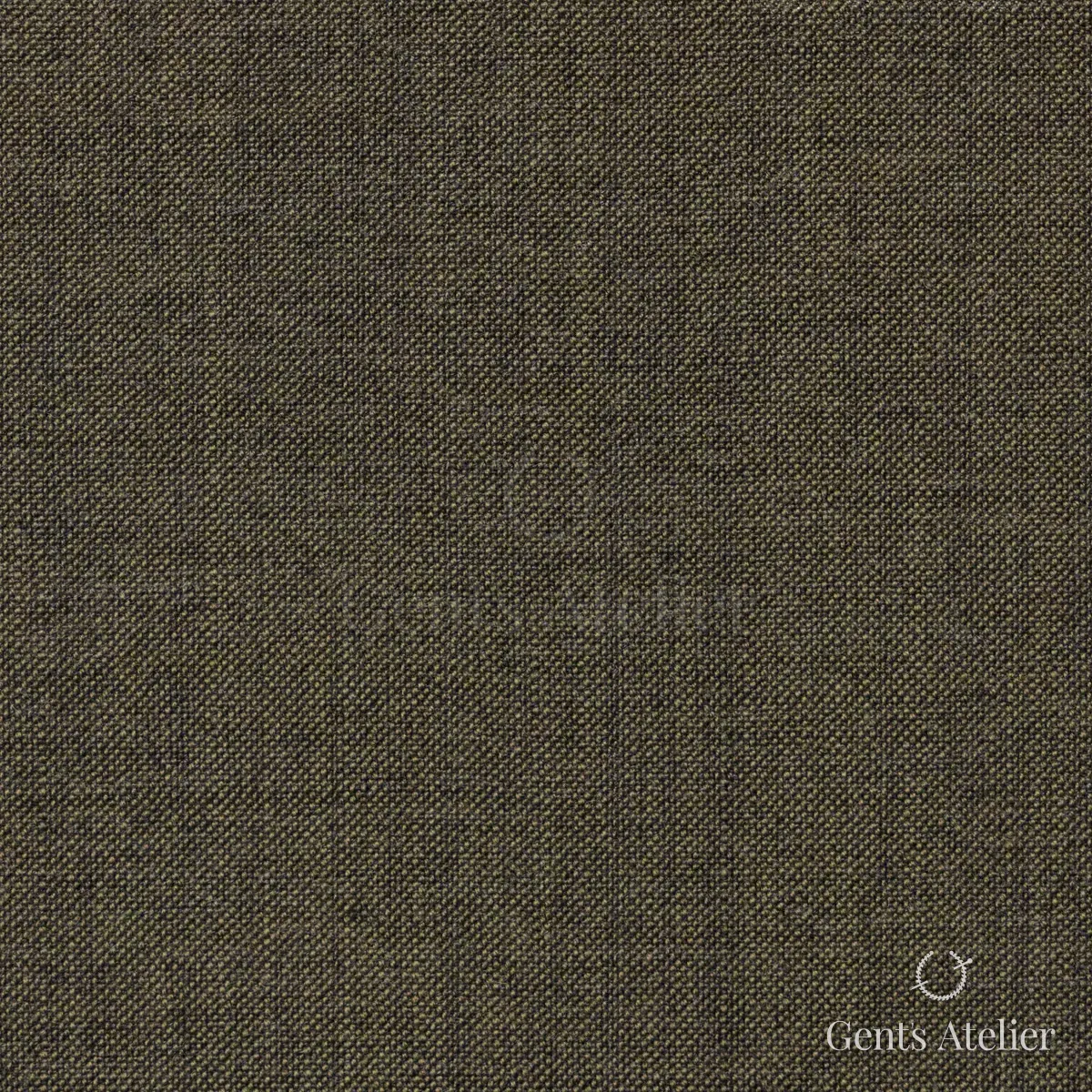 Костюм из Holland & Sherry 2622038 — оливковый, 100% шерсть