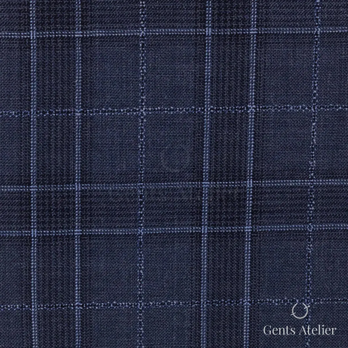 Костюм из Holland & Sherry 2622050 — тёмно-синий, 100% шерсть