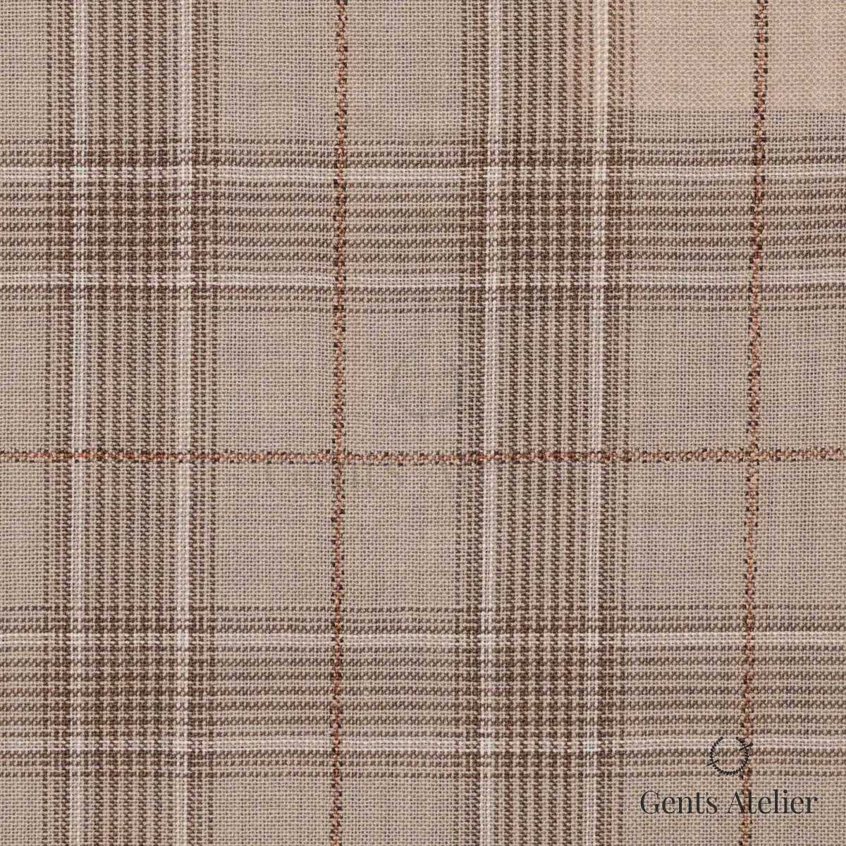Костюм из Holland & Sherry 2622052 — бежевый, 100% шерсть