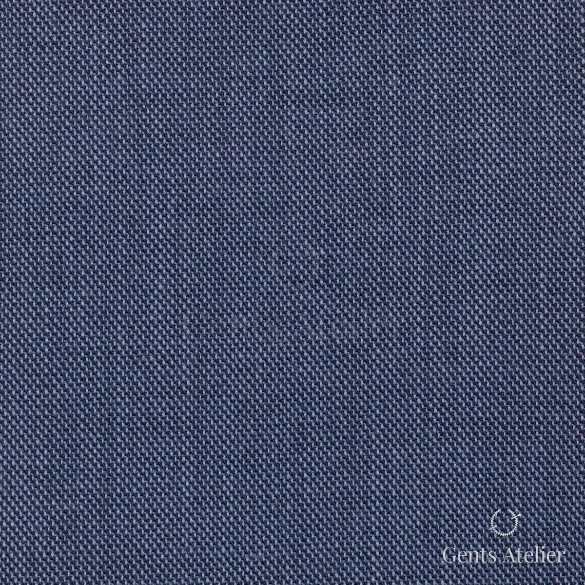 Зимний костюм из Holland & Sherry 6021056 — средне-синий, 100% шерсть