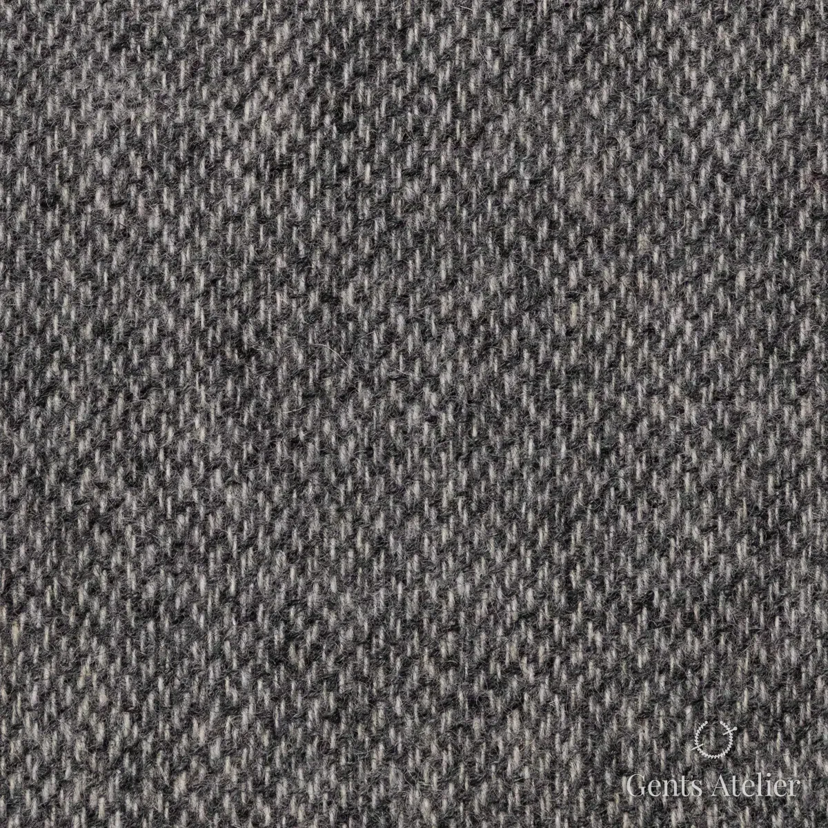 Зимний костюм из Holland & Sherry 8821024 — серый, 100% шерсть