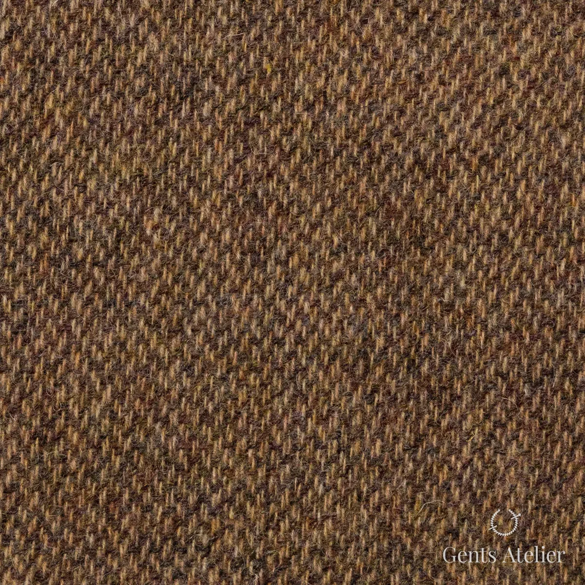 Зимний костюм из Holland & Sherry 8821029 — коричневый, 100% шерсть