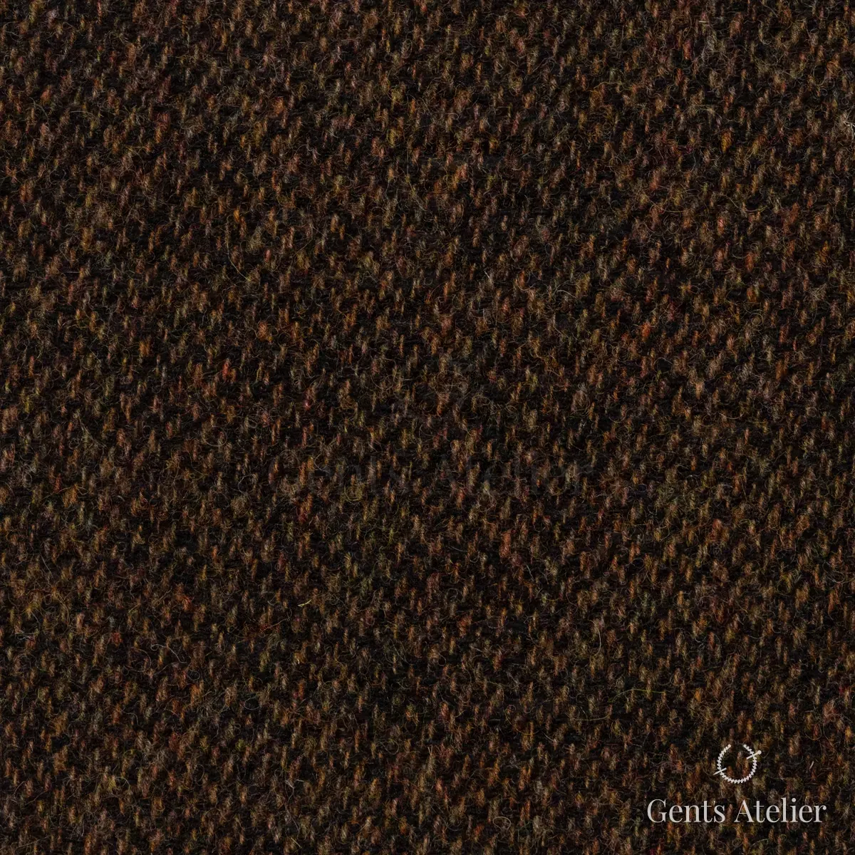 Зимний костюм из Holland & Sherry 8821030 — коричневый, 100% шерсть