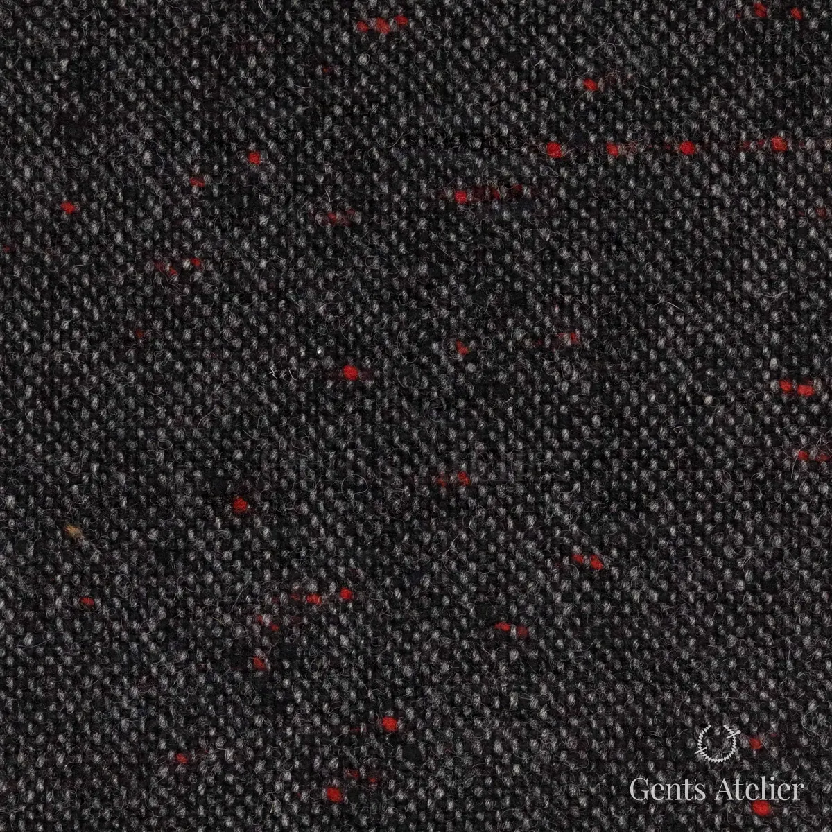 Зимний костюм из Holland & Sherry 8821301 — чёрный, 100% шерсть
