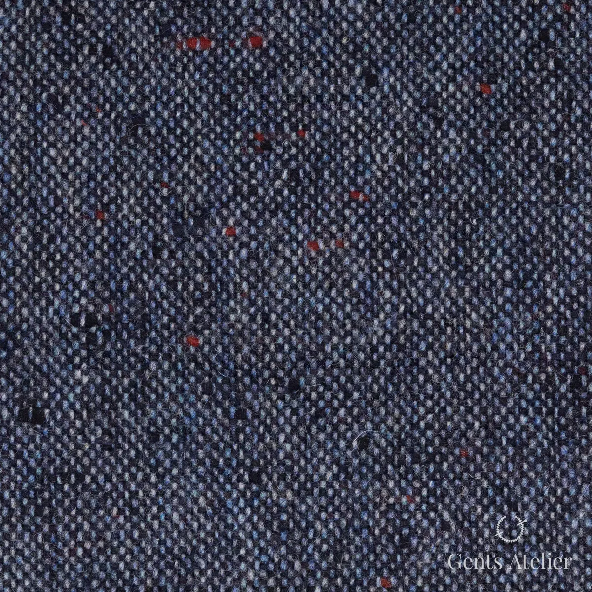 Зимний костюм из Holland & Sherry 8821305 — синий, 100% шерсть