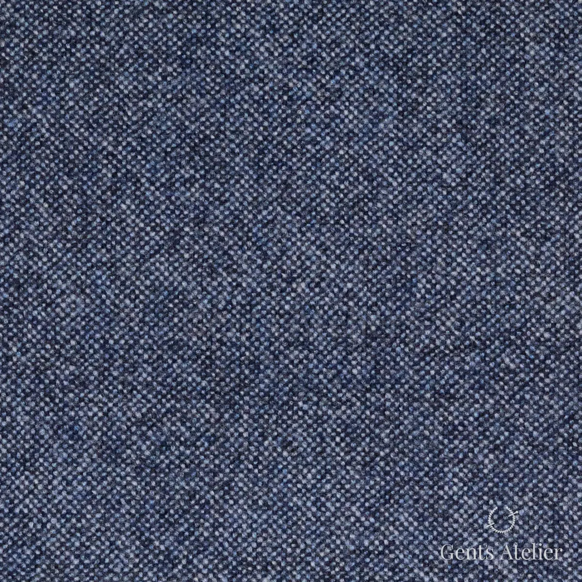 Зимний костюм из Holland & Sherry 8821400 — синий, 100% шерсть