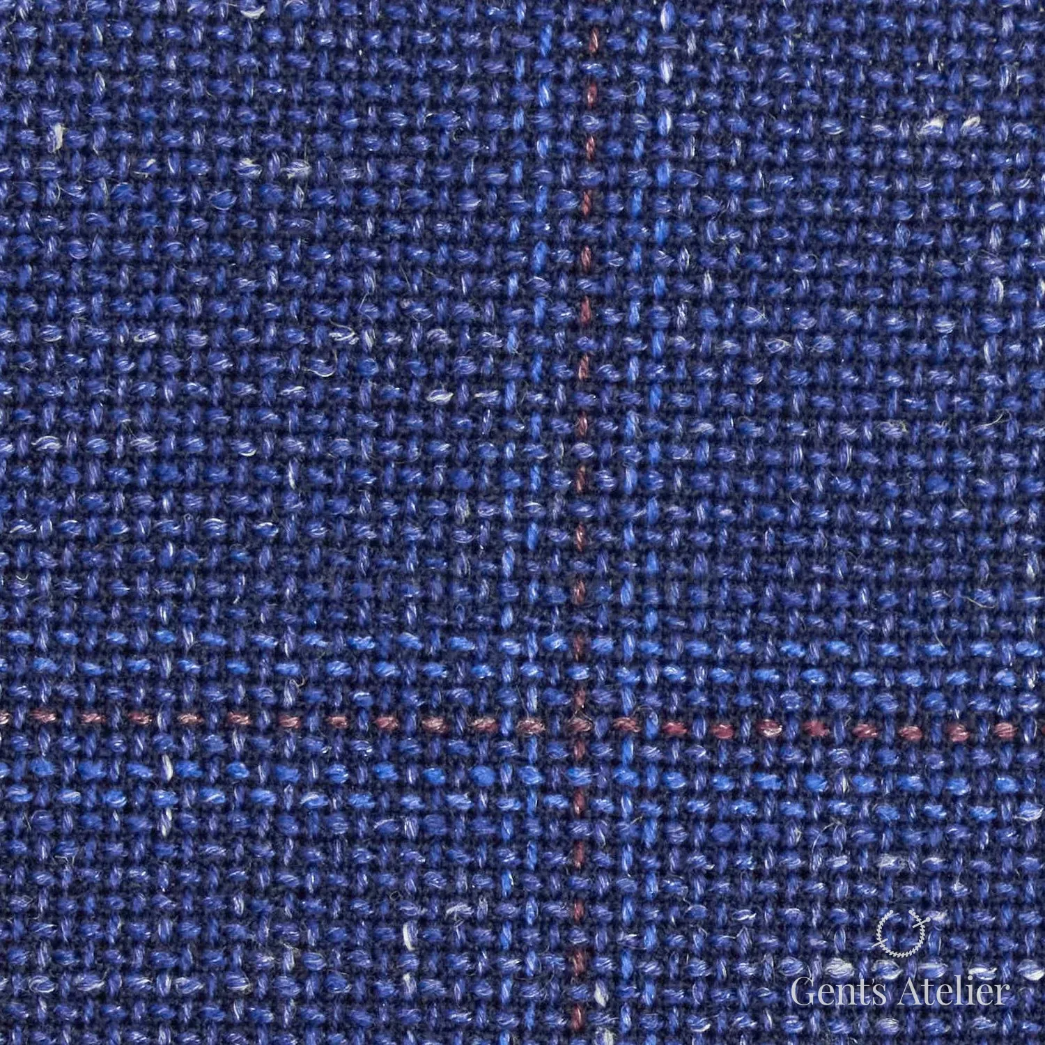 Костюм из Iniziare JX3170 — синий, 92% Шерсть, 5% Лён, 2% Шёлк, 1% Лиоцелл
