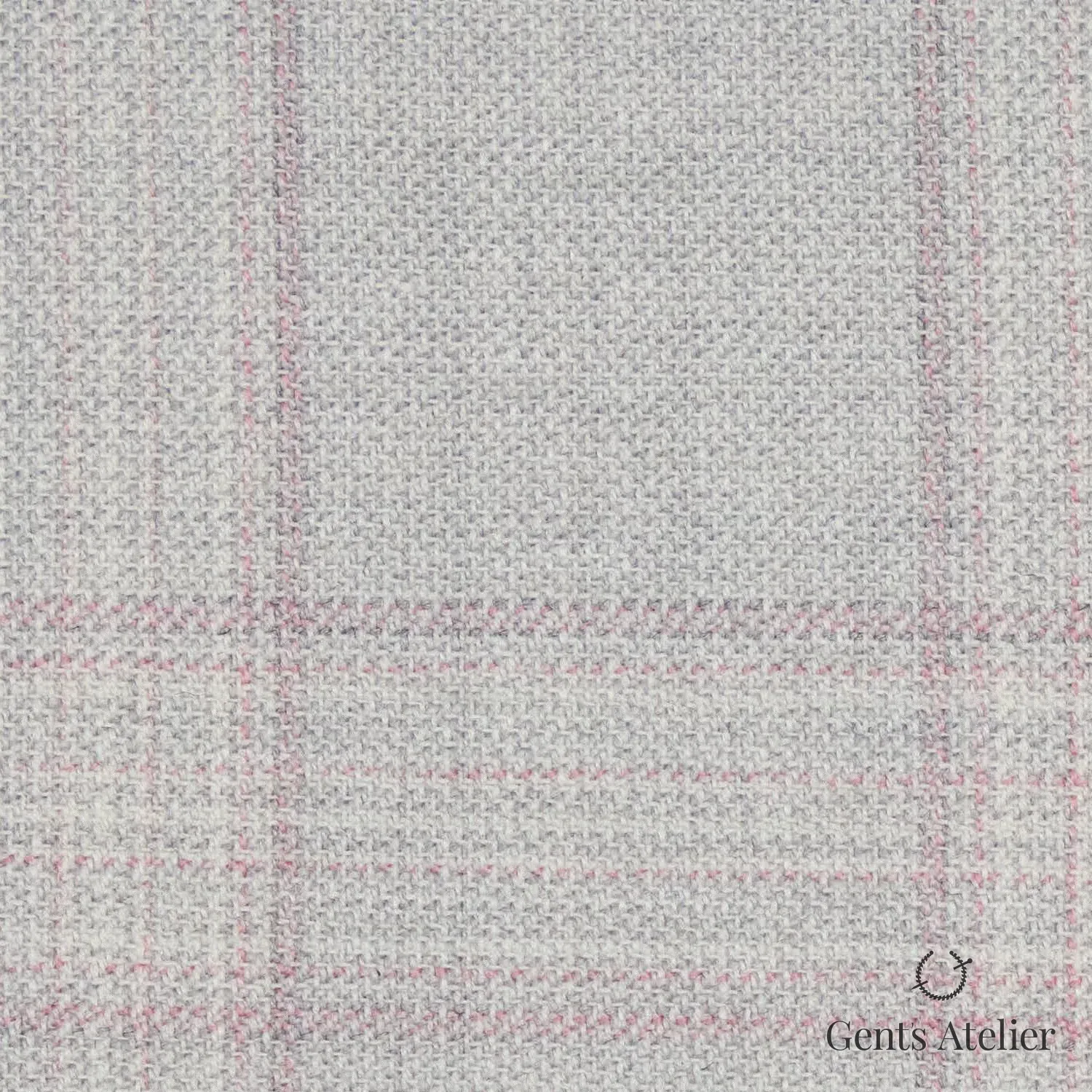 Костюм из Iniziare JX3757 — светло-бежевая клетка с розовым, 72% Шерсть, 23% Полиэстер, 5% Лиоцелл