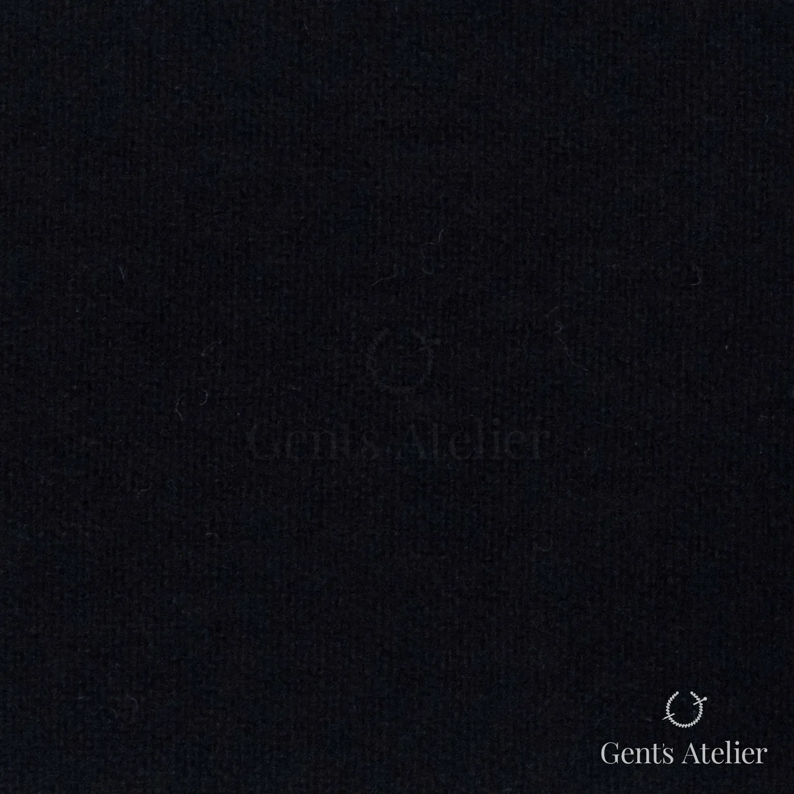 Костюмная ткань Marzoni 620 - 826 / 900 — Чёрный, однотонная, 100% шерсть