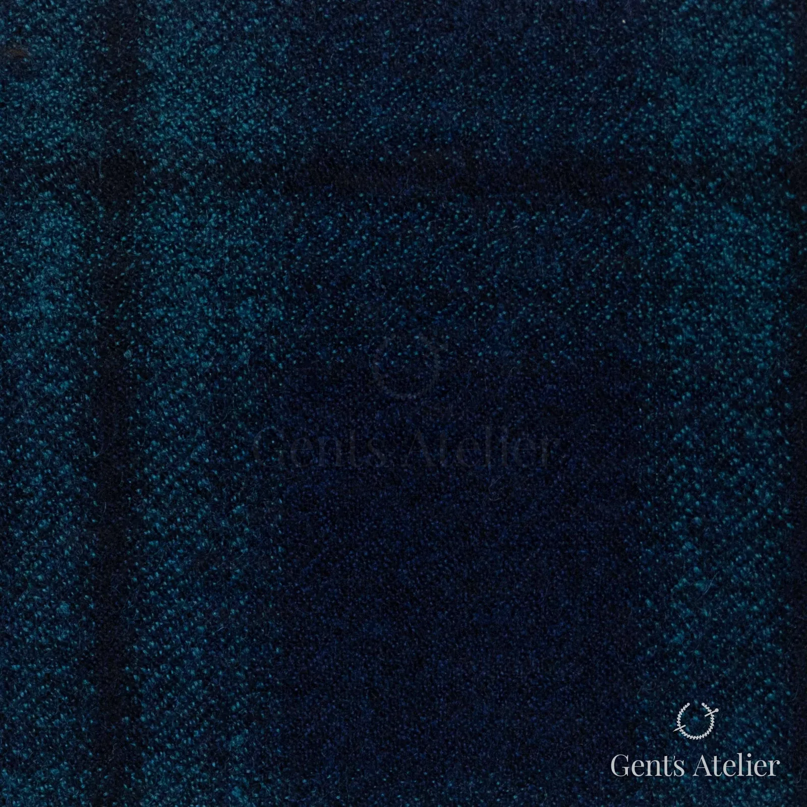 Костюмная ткань Marzoni 651 - 654 / 1200 — Синий / Teal, оконная клетка, 100% шерсть