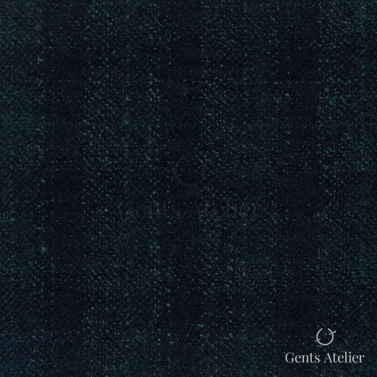 Костюмная ткань Marzoni 651 - 656 / 1200 — Тёмно-синий / Зелёный, меланж, 100% шерсть