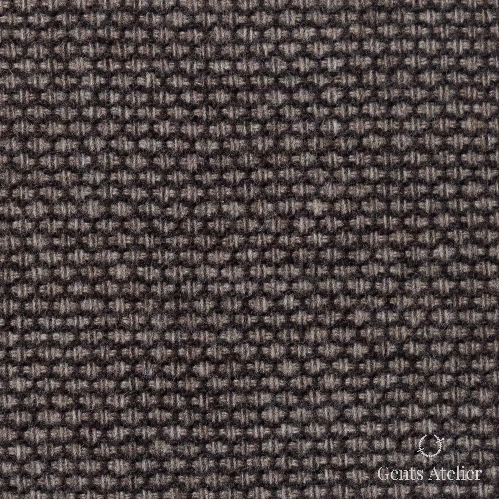 Костюмная ткань Marzoni 651 - 678 / 1200 — Коричневый, меланж, 90% шерсть, 10% кашемир
