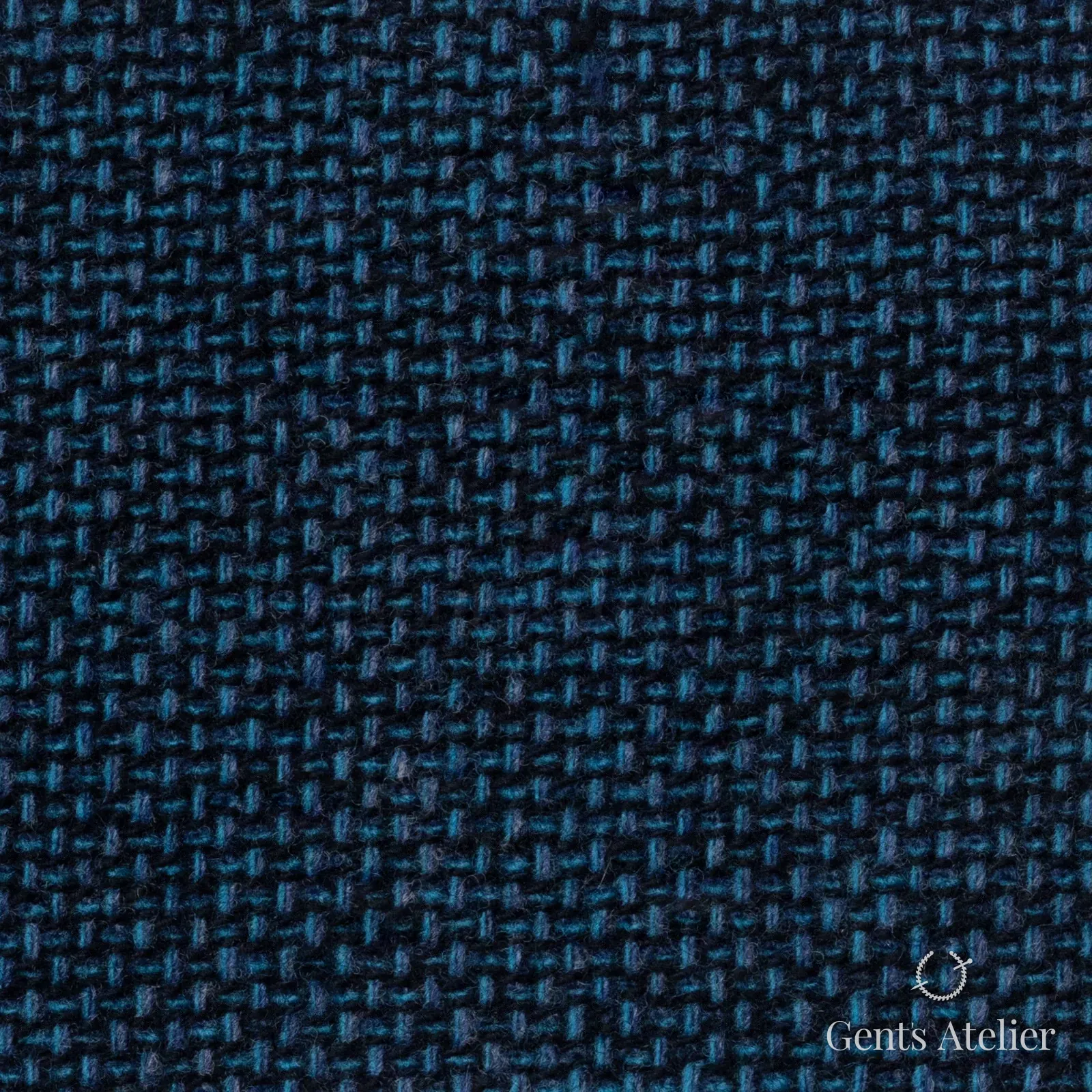 Костюмная ткань Marzoni 651 - 691 / 1500 — Teal, однотонная, 90% шерсть, 10% кашемир