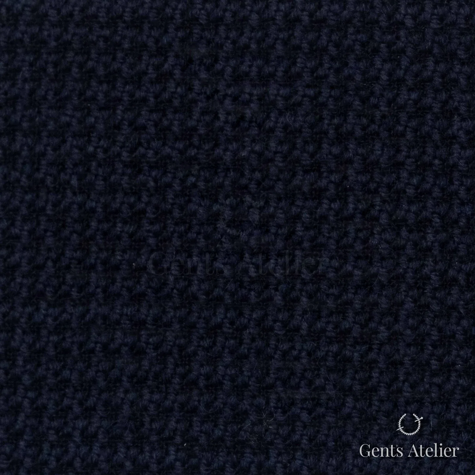 Костюмная ткань Marzoni 665 - 110 / 1200 — Тёмно-синий, меланж, 99% шерсть, 1% эластан