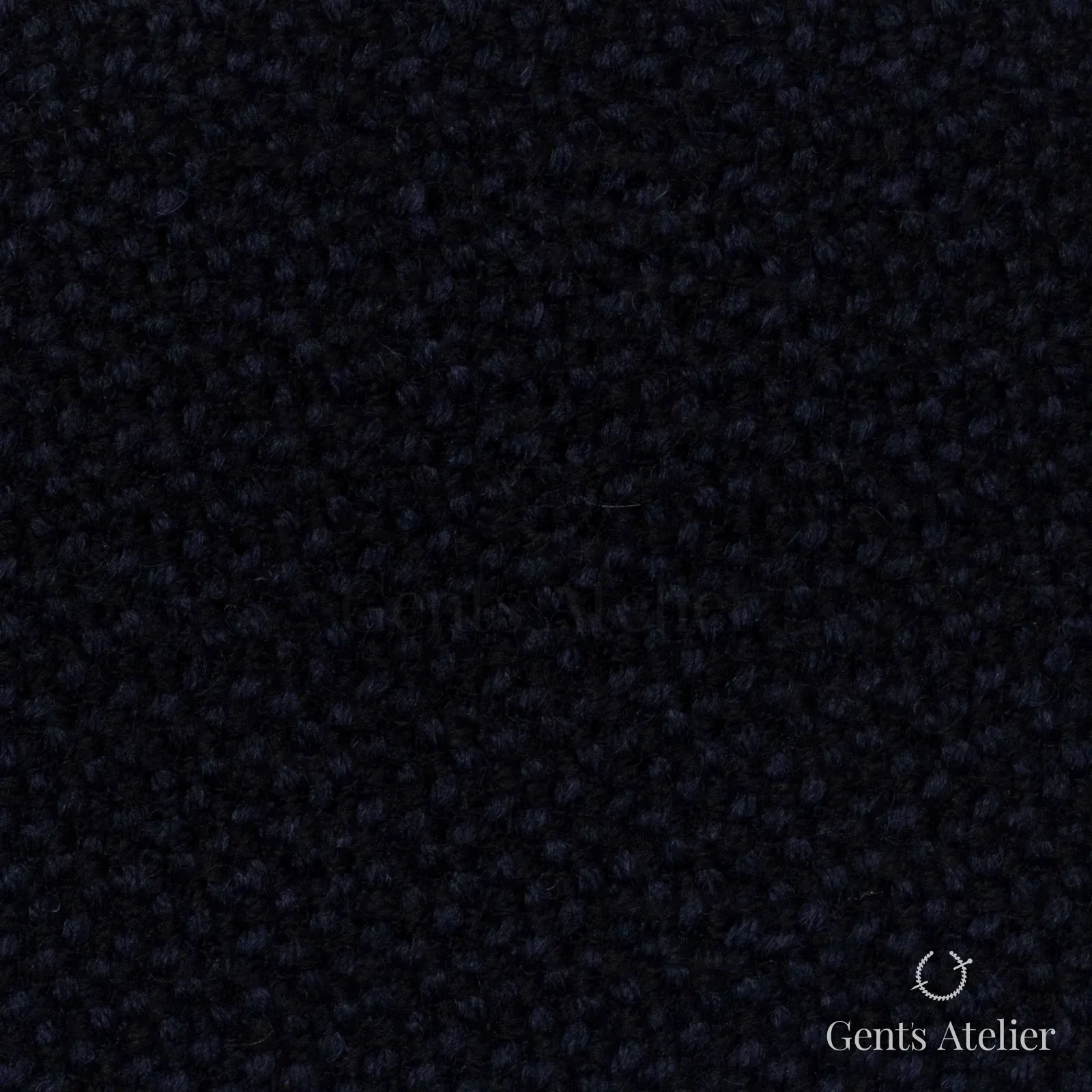 Костюмная ткань Marzoni 665 - 112 / 900 — Тёмно-синий, однотонная, 99% шерсть, 1% эластан