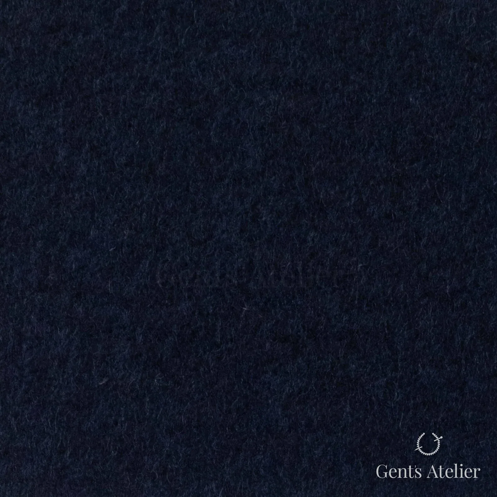 Костюмная ткань Marzoni 665 - 116 / 1600 — Тёмно-синий, однотонная, 90% шерсть, 10% кашемир