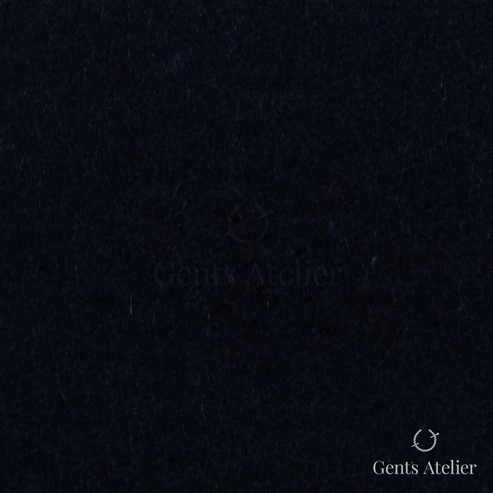 Костюмная ткань Marzoni 665 - 117 / 1600 — Тёмно-синий, однотонная, 90% шерсть, 10% кашемир
