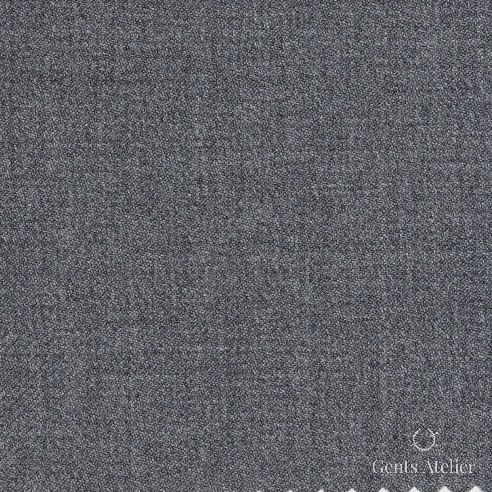 Костюмная ткань Marzoni 602 - 219 / 600 — Серый, меланж, 100% шерсть