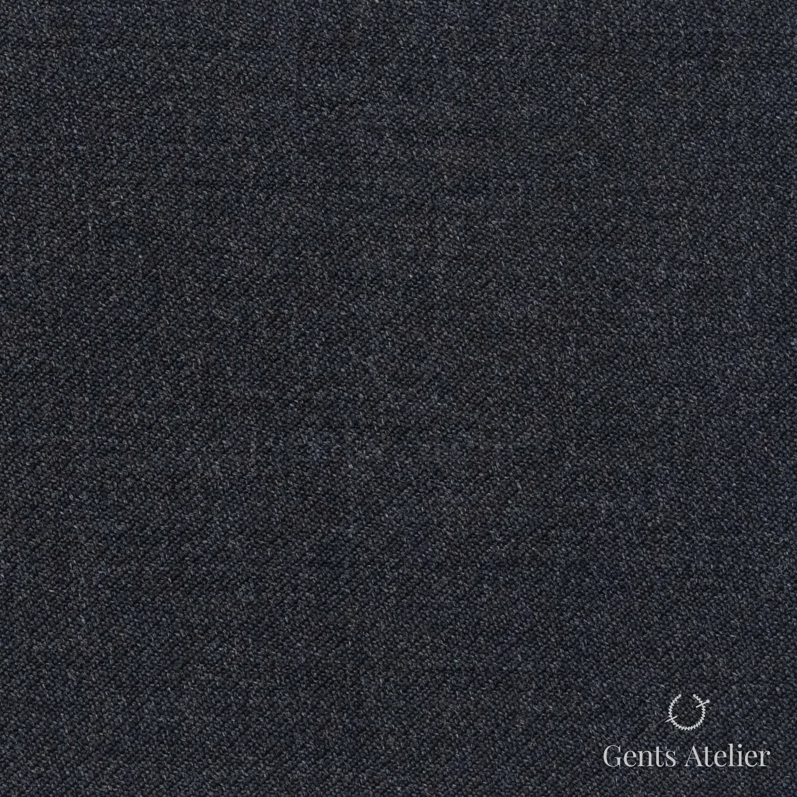 Костюмная ткань Marzoni 602 - 221 / 600 — Антрацит, меланж, 100% шерсть
