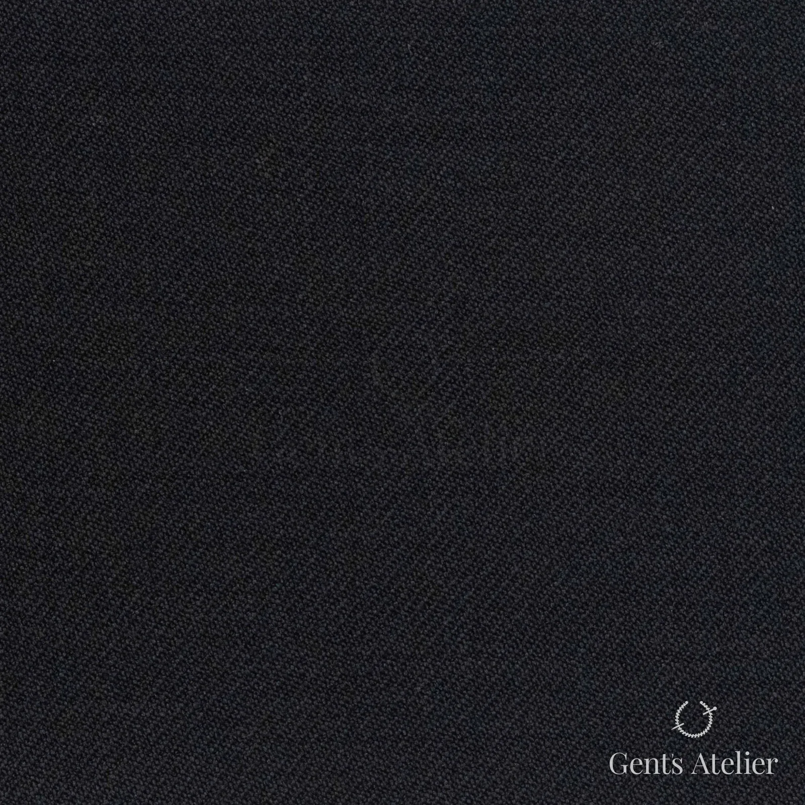 Костюмная ткань Marzoni 606 - 398 / 700 — Чёрный, однотонная, 100% шерсть