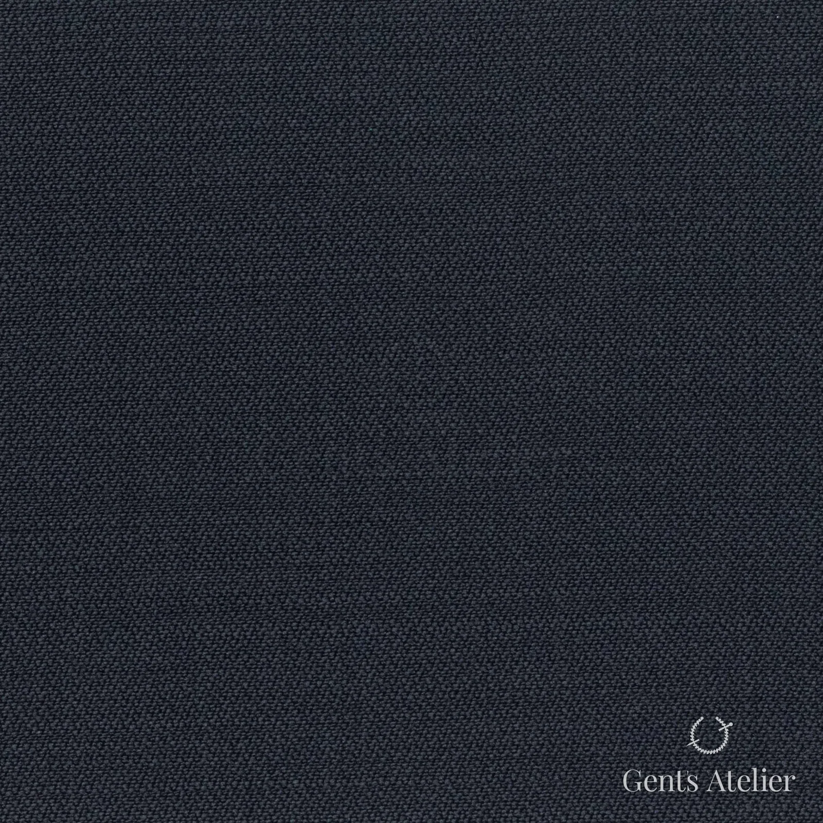 Костюмная ткань Marzoni 607 - 531 / 900 — Тёмно-синий, однотонная, 100% шерсть