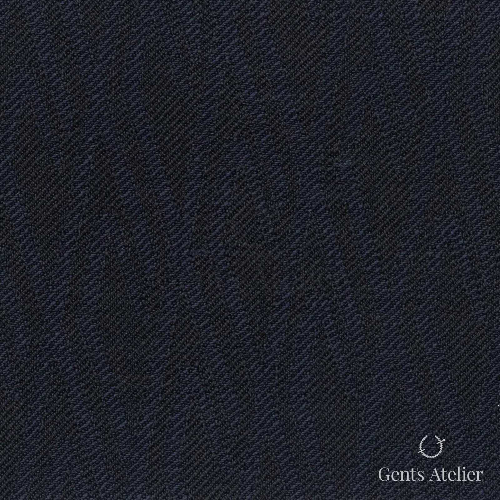 Костюмная ткань Marzoni 607 - 795 / 900 — Тёмно-синий / Синий, однотонная, 100% шерсть