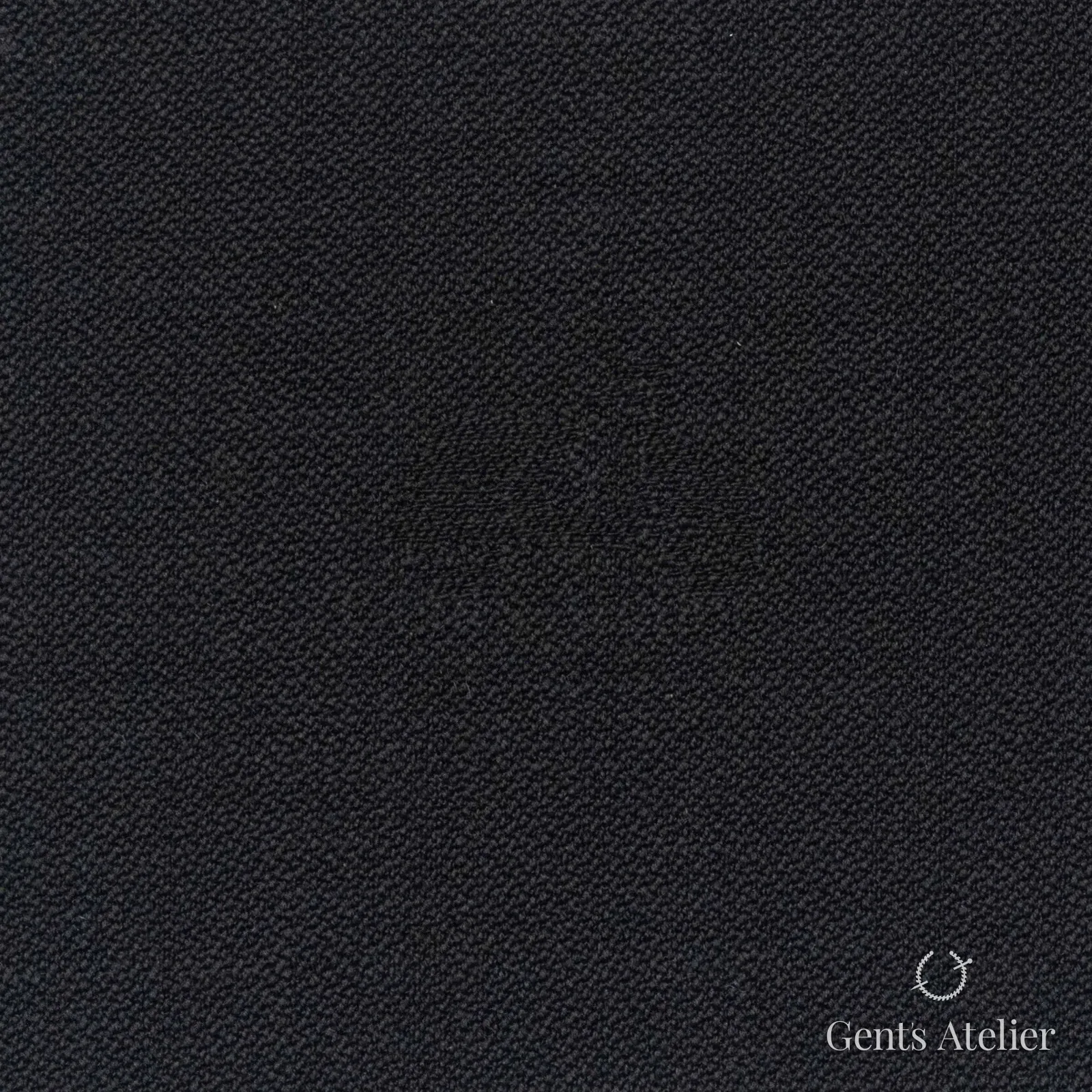 Костюмная ткань Marzoni 607 - 818 / 900 — Чёрный, однотонная, 100% шерсть