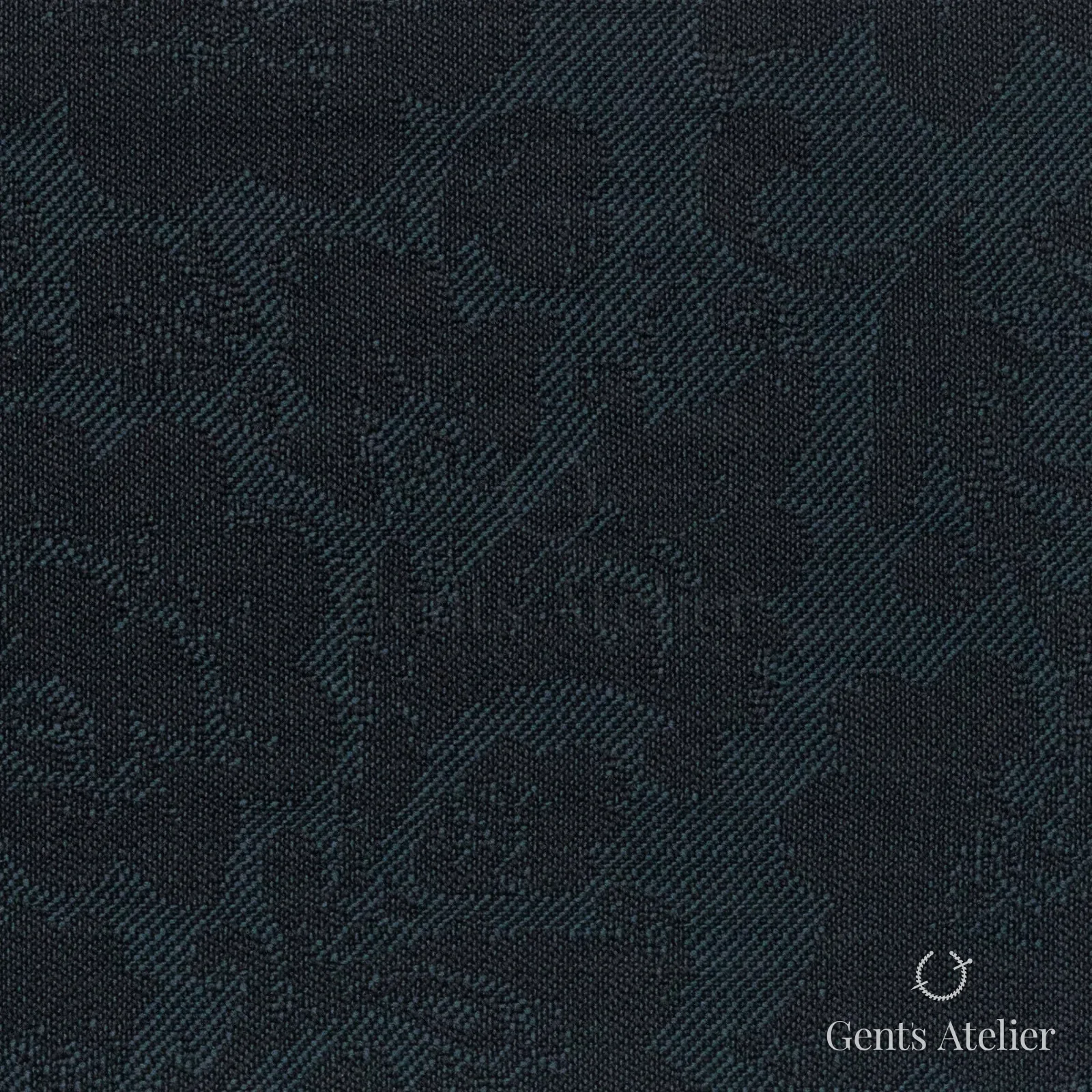Костюмная ткань Marzoni 609 - 439 / 1000 — Зелёный, узор, 100% шерсть