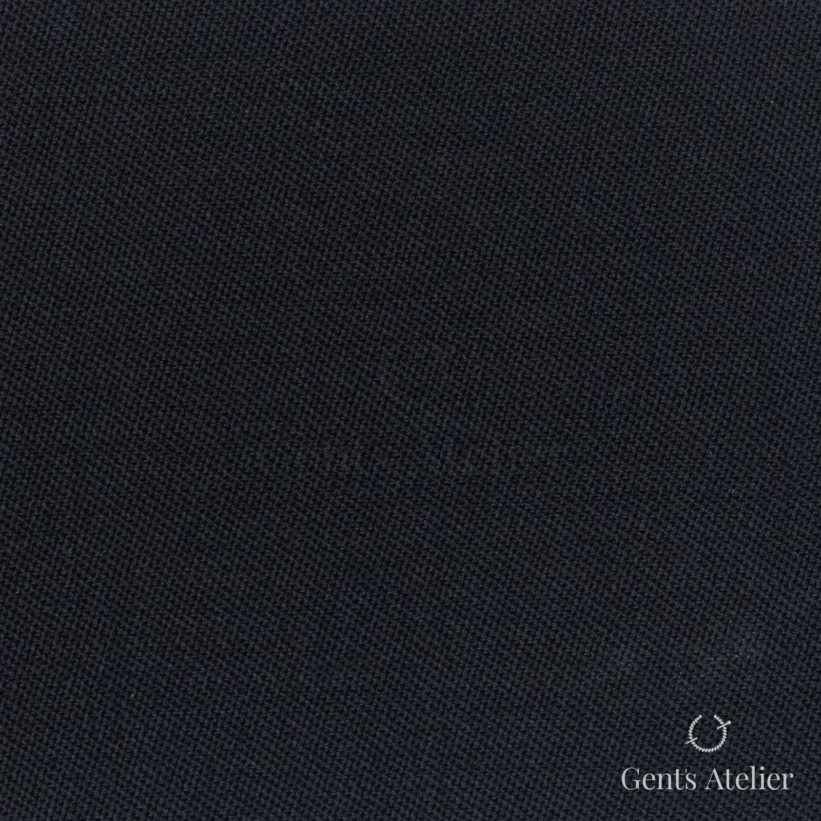 Костюмная ткань Marzoni 609 - 962 / 1200 — Тёмно-синий, однотонная, 100% шерсть