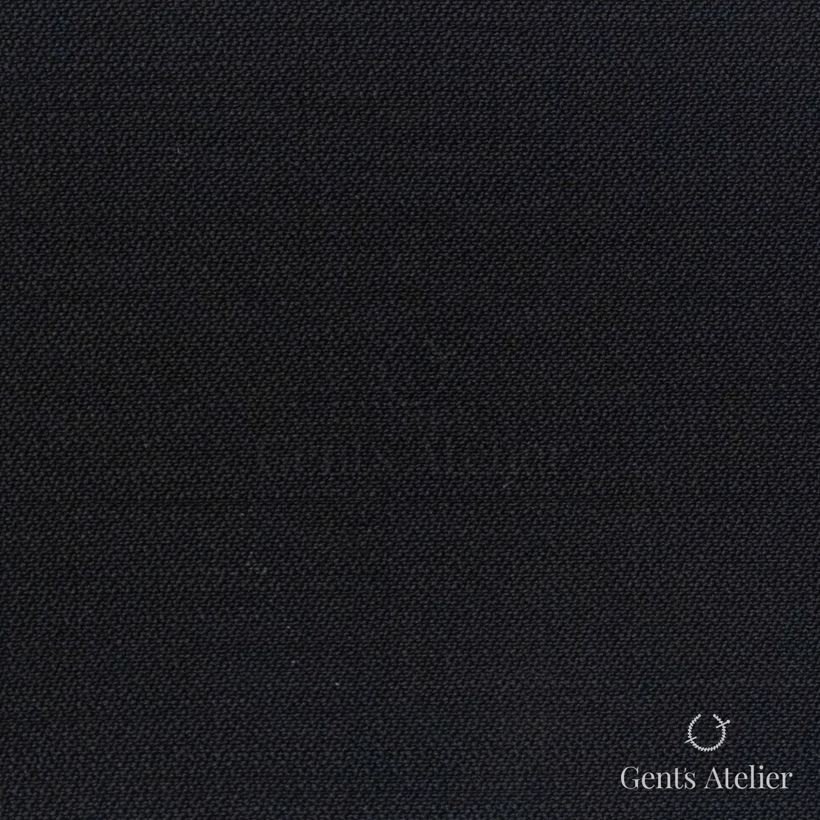 Костюмная ткань Marzoni 609 - 978 / 900 — Чёрный, однотонная, 100% шерсть