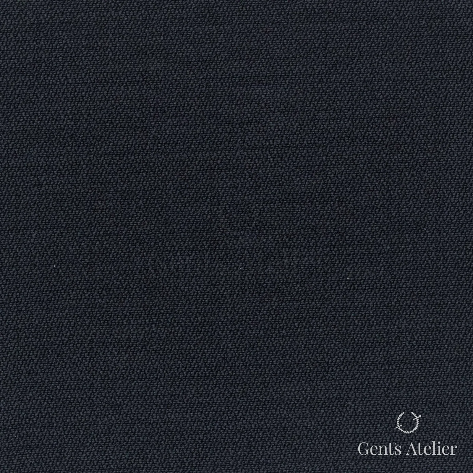 Костюмная ткань Marzoni 609 - 979 / 900 — Тёмно-синий, однотонная, 100% шерсть