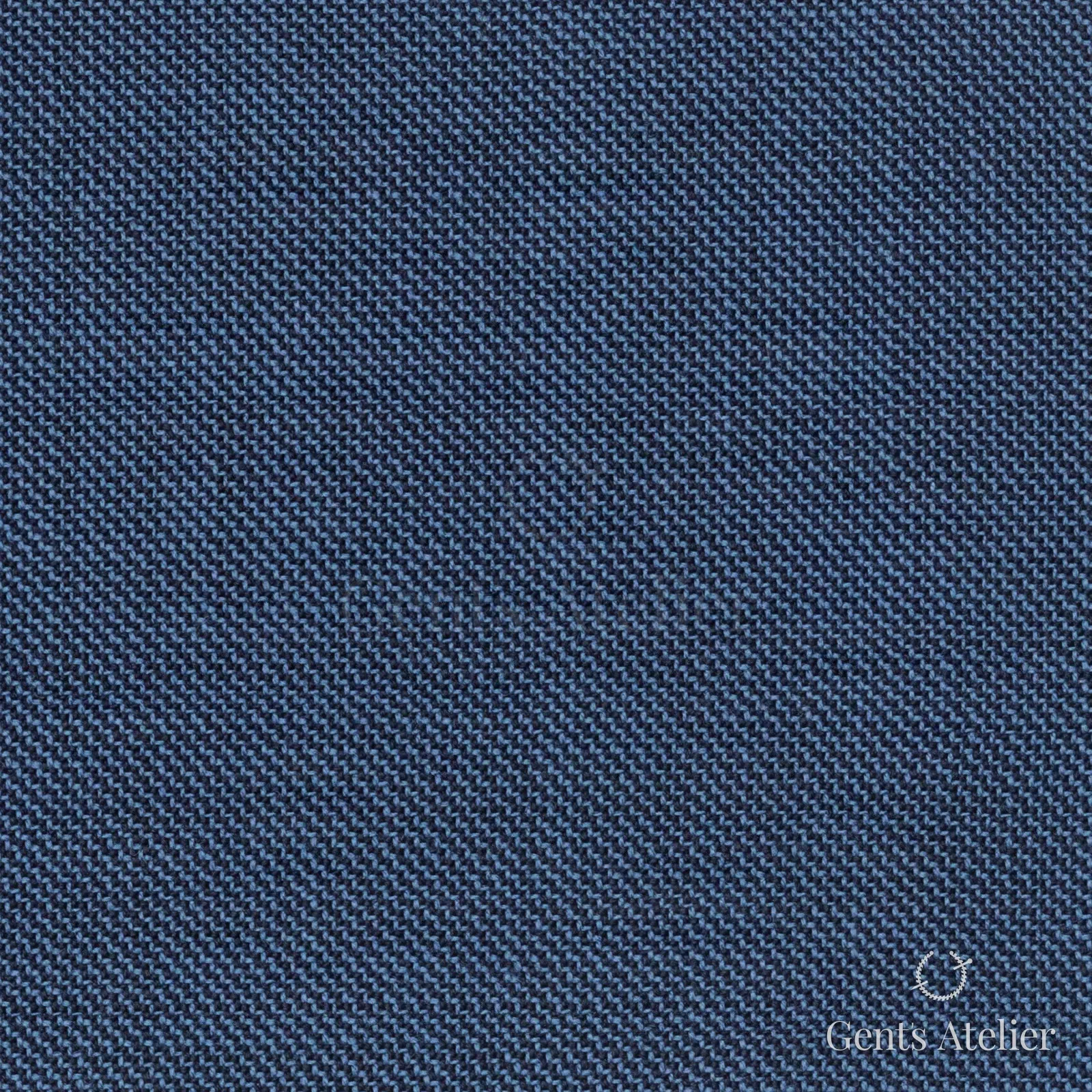 Костюмная ткань Marzoni 721 - 007 / 900 — Синий, меланж, 100% шерсть