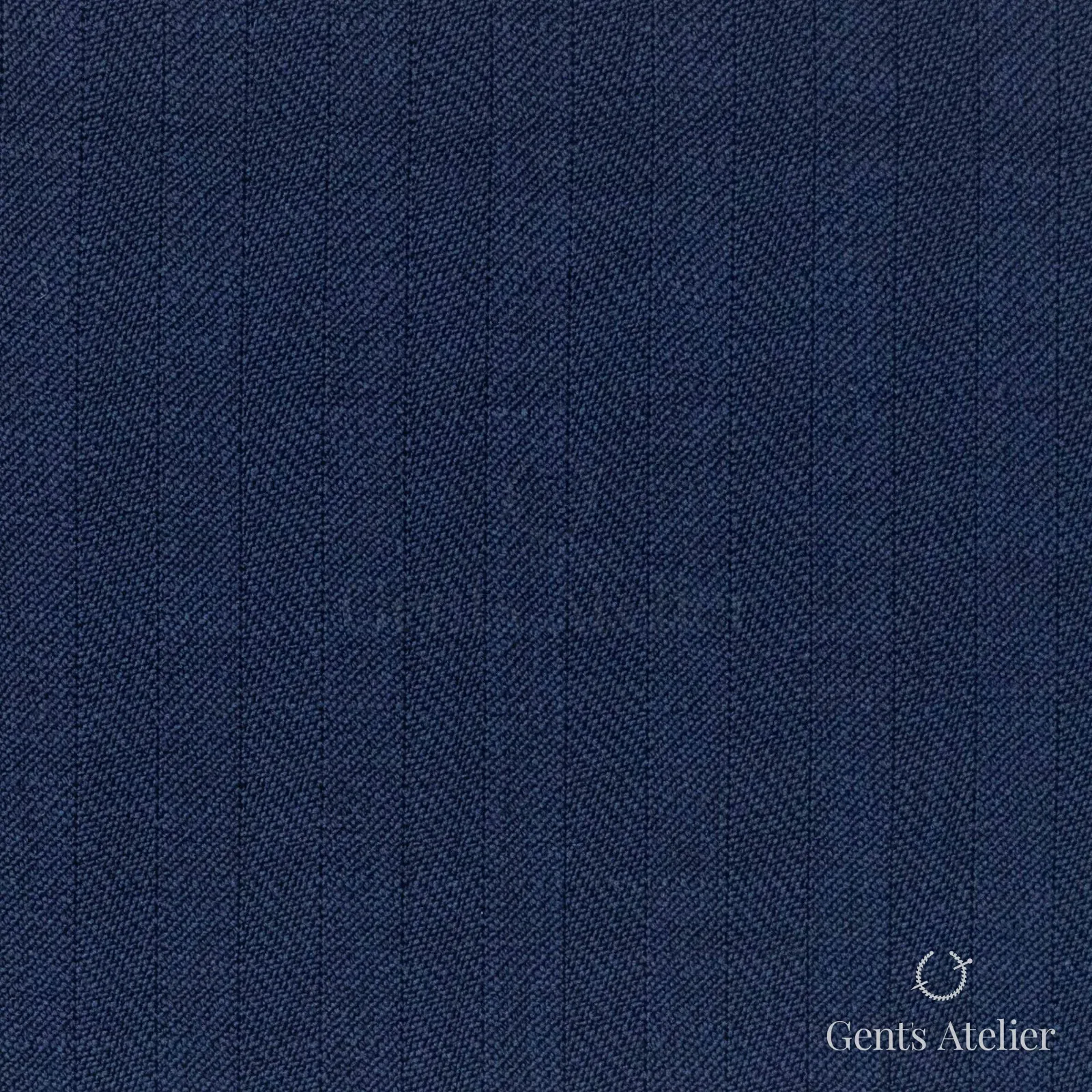 Костюмная ткань Marzoni 723 - 038 / 1200 — Синий, полоса, 100% шерсть