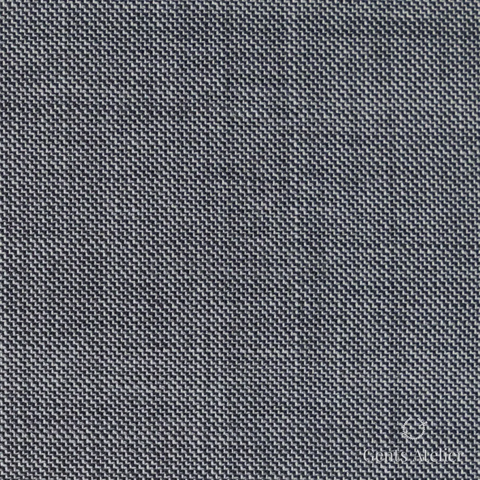 Костюмная ткань Marzoni 723 - 044 / 1200 — Серый, меланж, 100% шерсть