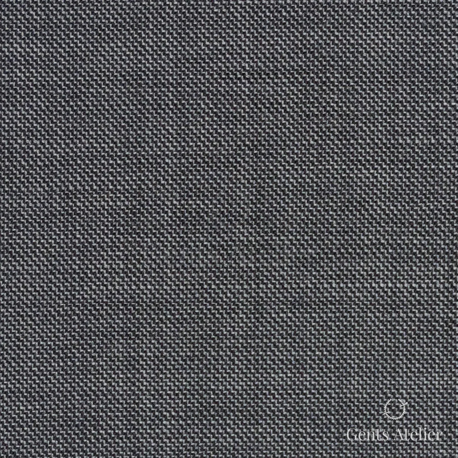 Костюмная ткань Marzoni 723 - 045 / 1200 — Серый, меланж, 100% шерсть