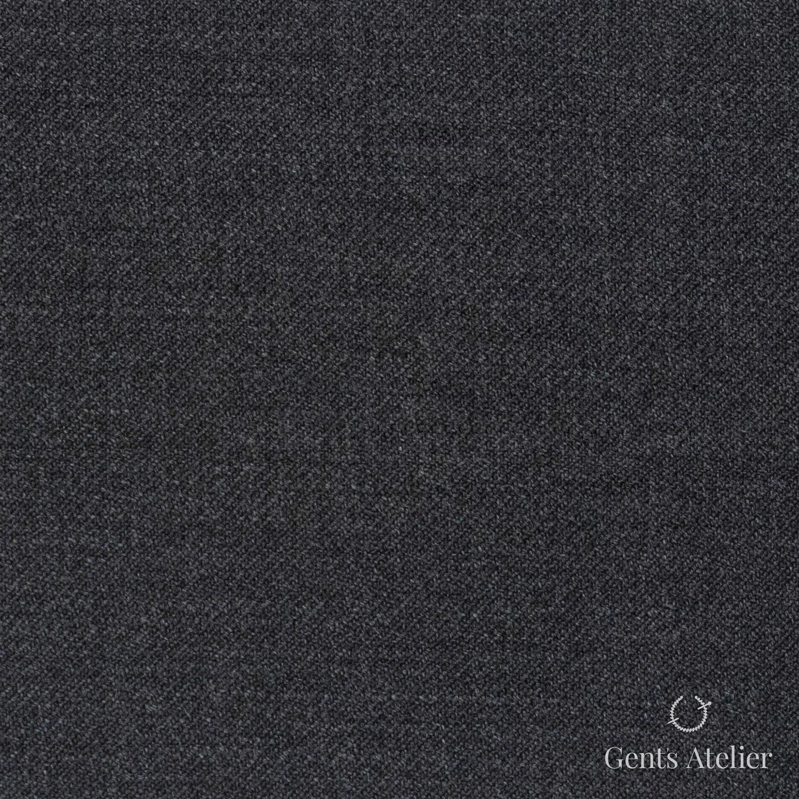 Костюмная ткань Marzoni 723 - 056 / 1200 — Антрацит, меланж, 100% шерсть