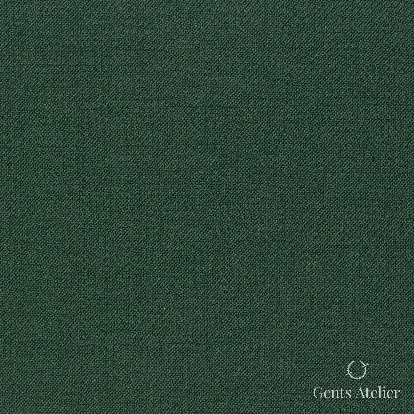 Костюмная ткань Marzoni 723 - 064 / 1200 — Зелёный, однотонная, 100% шерсть