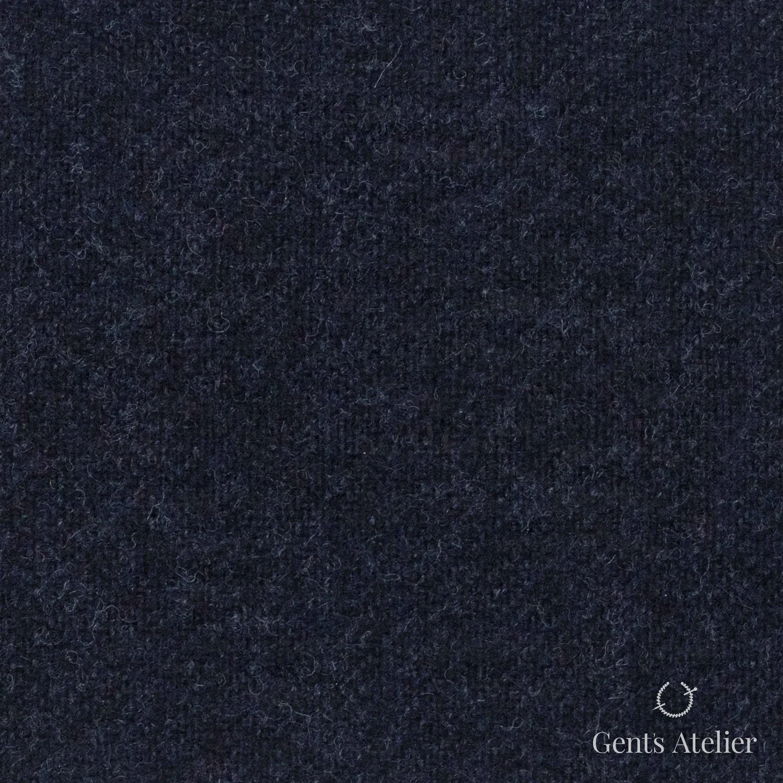Костюмная ткань Marzoni 606 - 039 / 700 — Dark Blue, однотонная, 100% шерсть