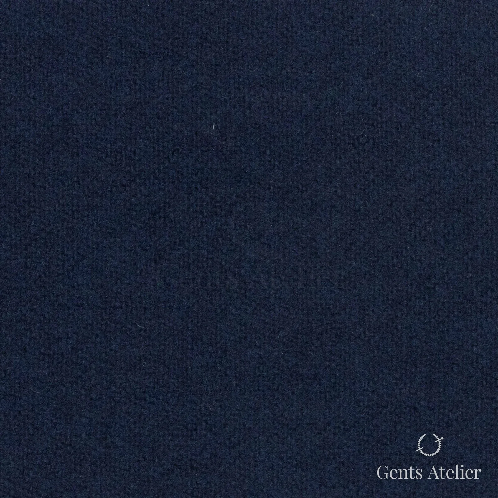 Костюмная ткань Marzoni 606 - 136 / 700 — Mid-Night Blue, однотонная, 100% шерсть