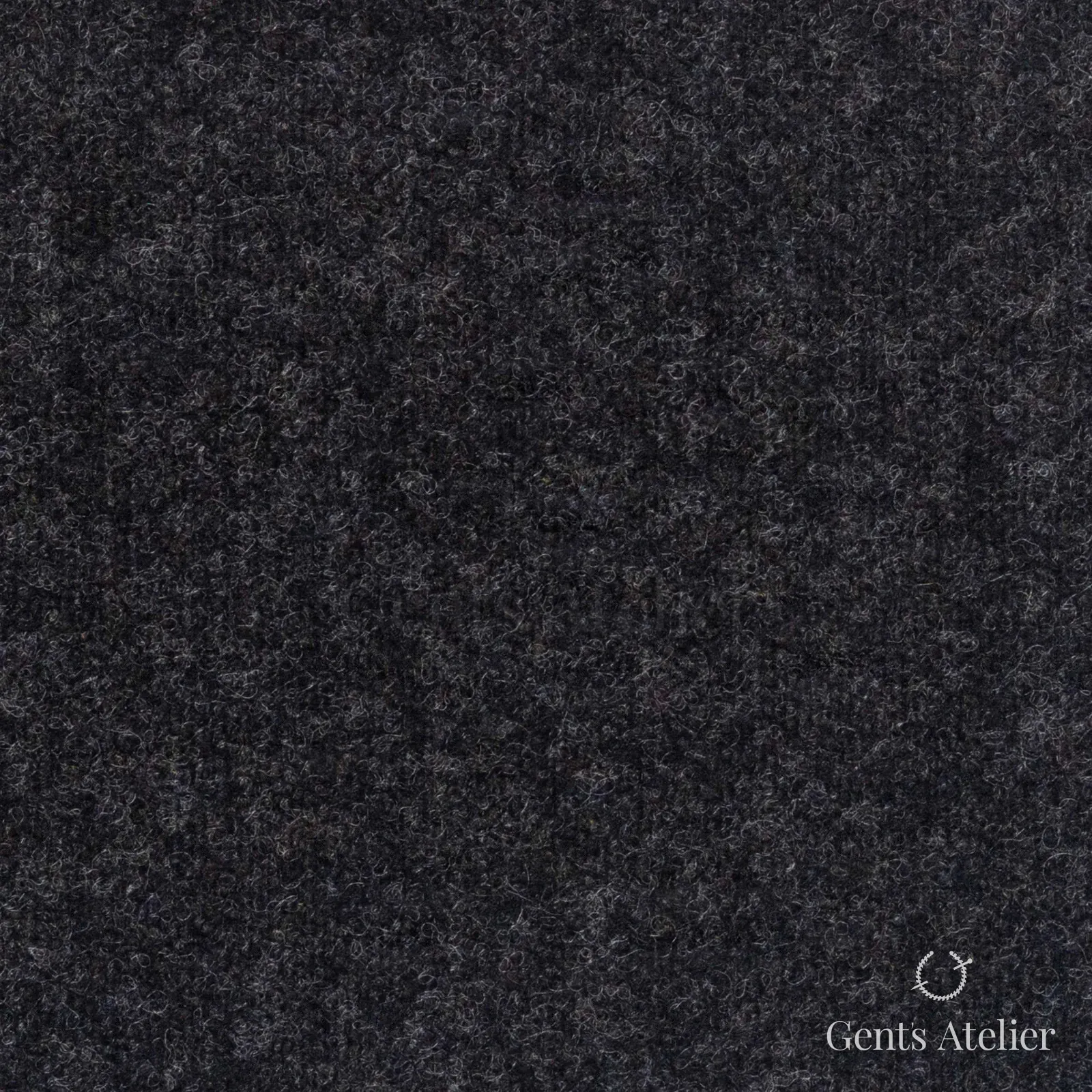 Костюмная ткань Marzoni 606 - 147 / 700 — Антрацит, меланж, 100% шерсть
