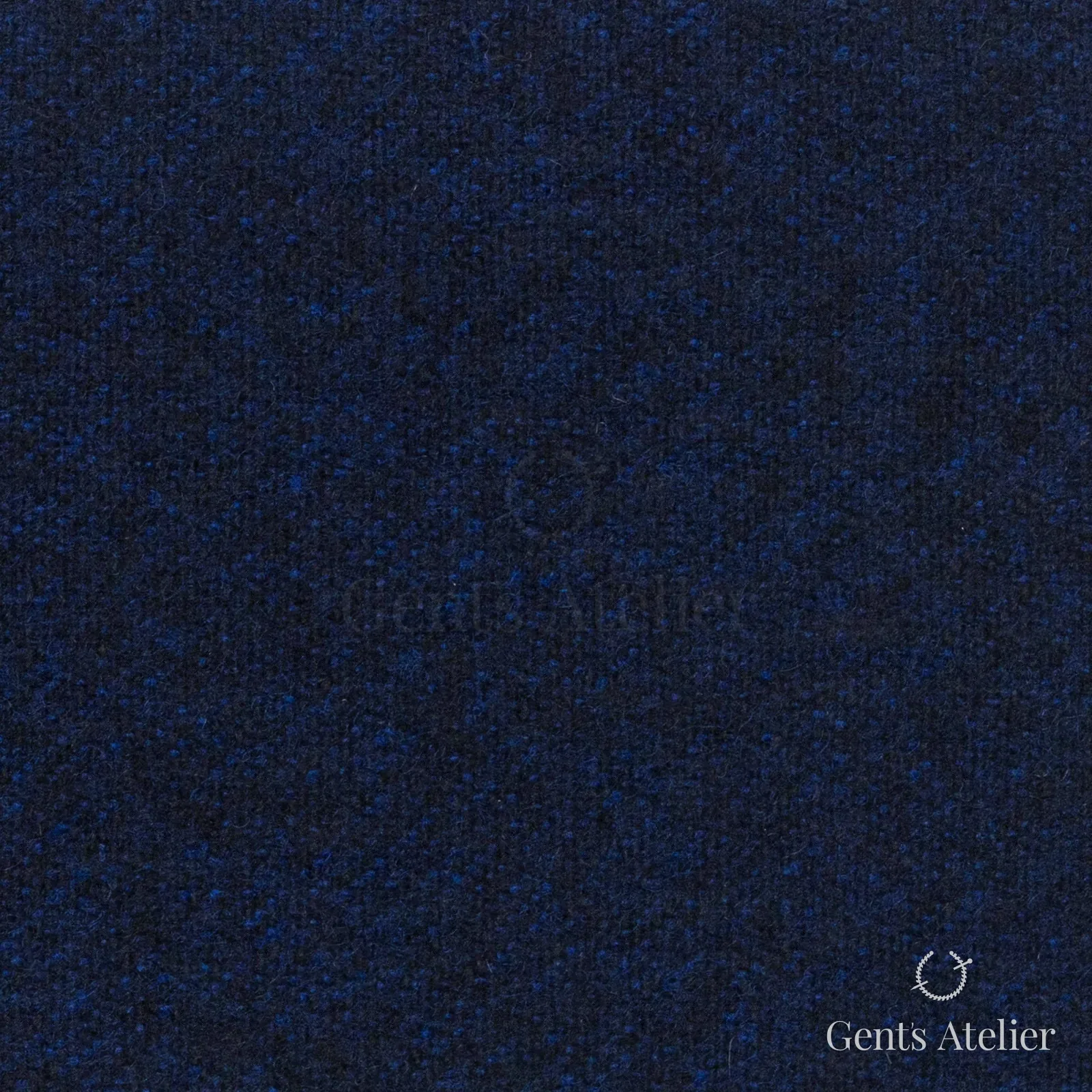 Костюмная ткань Marzoni 606 - 594 / 700 — Синий, меланж, 100% шерсть