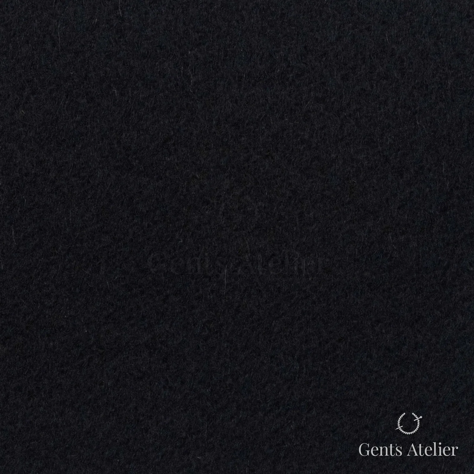 Костюмная ткань Marzoni 608 - 952 / 3000 — Чёрный, однотонная, 100% кашемир