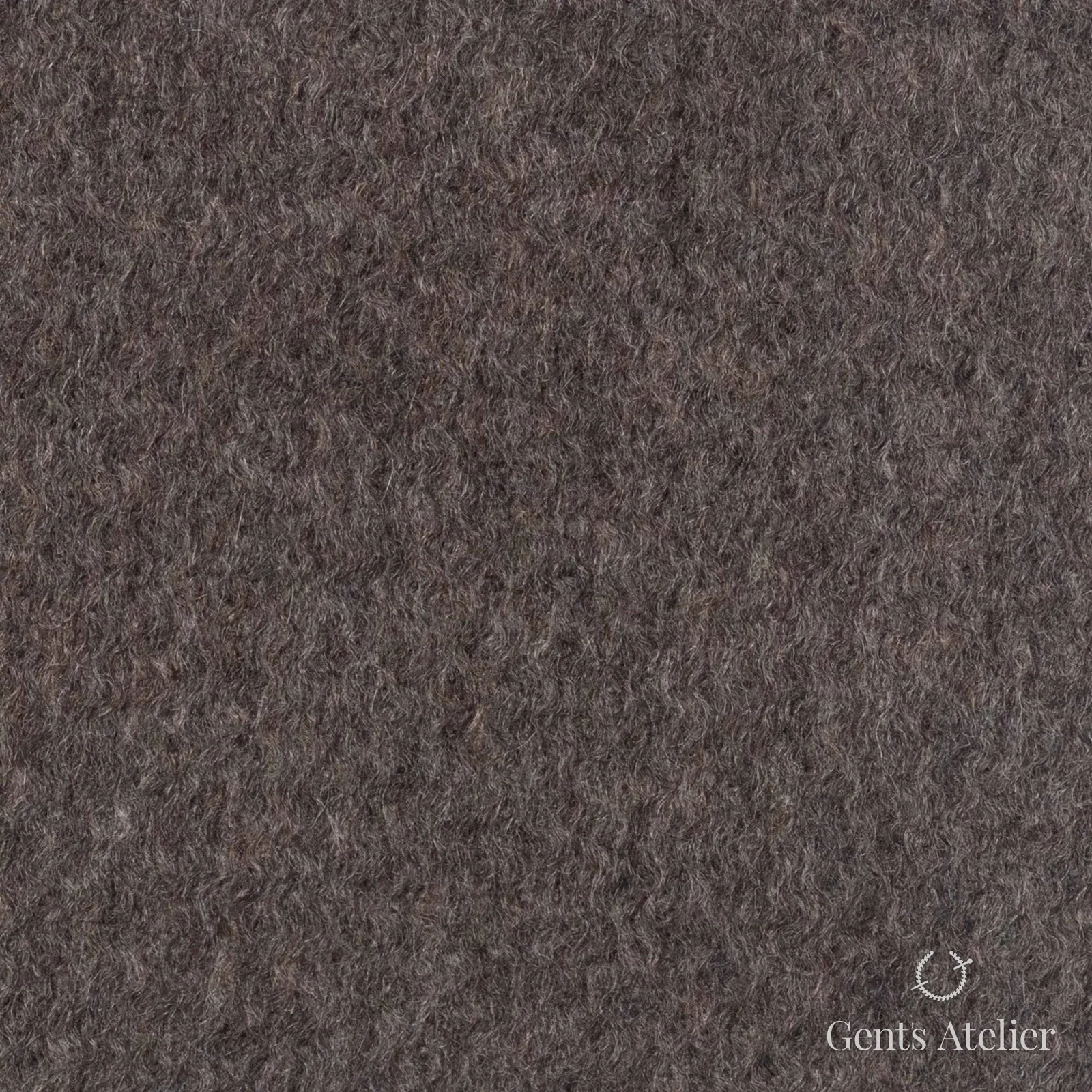 Костюмная ткань Marzoni 608 - 983 / 3800 — Коричневый, меланж, 100% кашемир