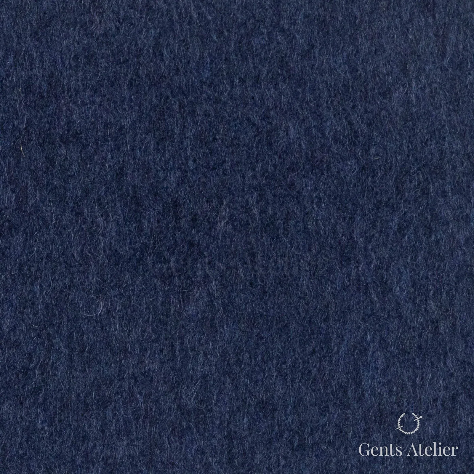 Костюмная ткань Marzoni 608 - 990 / 3000 — Тёмно-синий, меланж, 100% кашемир