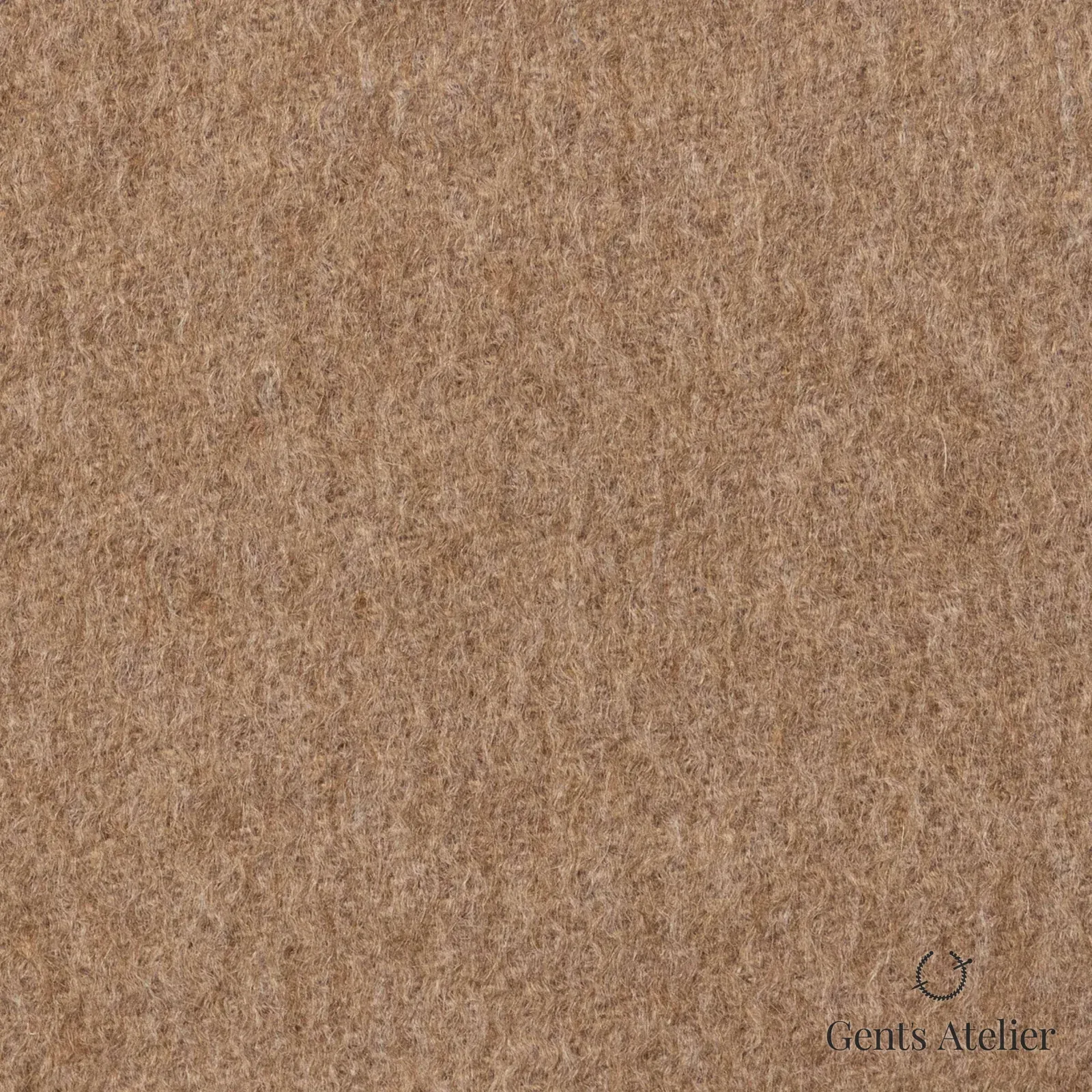 Костюмная ткань Marzoni 608 - 992 / 3000 — Almond, меланж, 100% кашемир