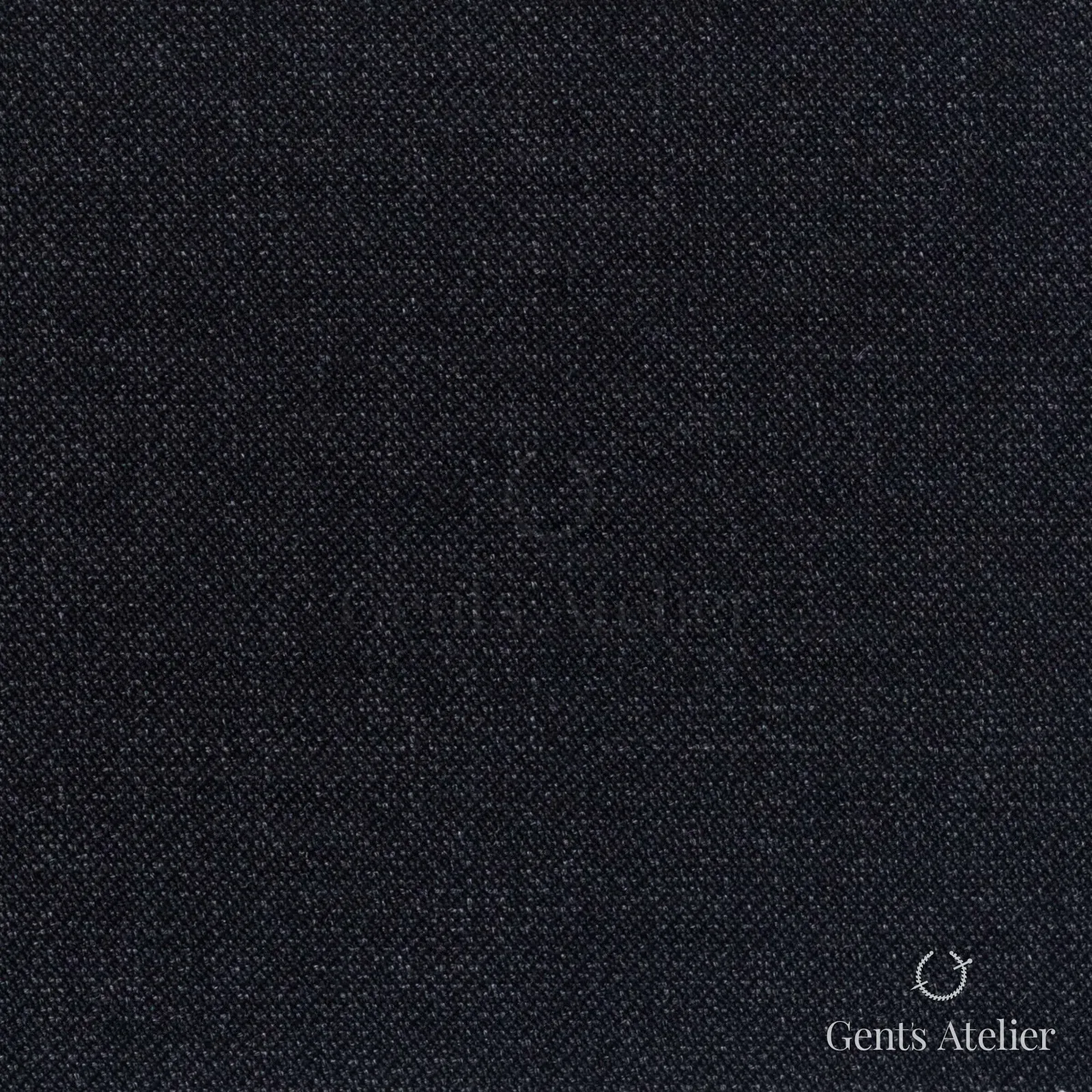 Костюмная ткань Marzoni 609 - 731 / 900 — Антрацит, меланж, 100% шерсть