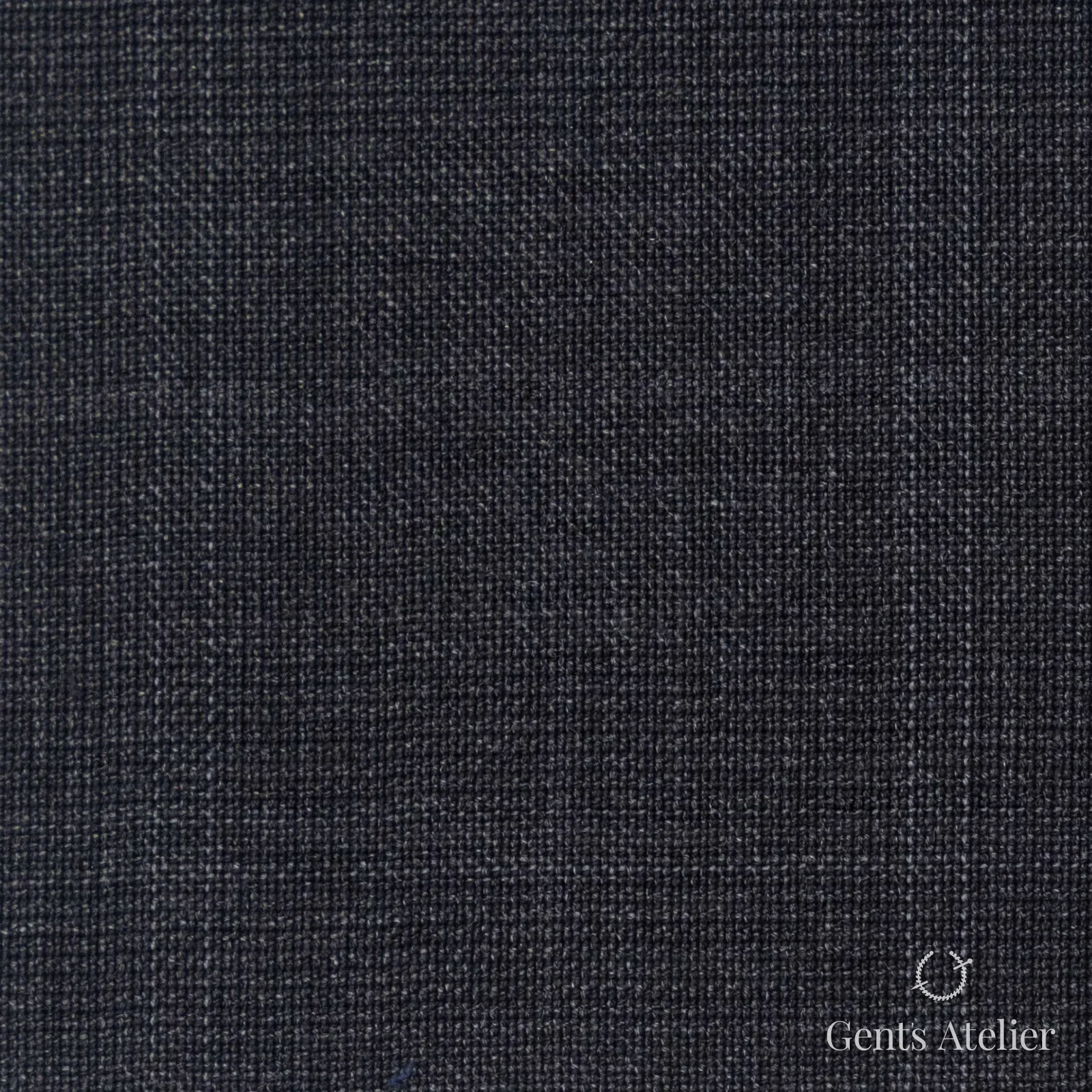 Костюмная ткань Marzoni 609 - 847 / 1000 — Серый, меланж, 100% шерсть