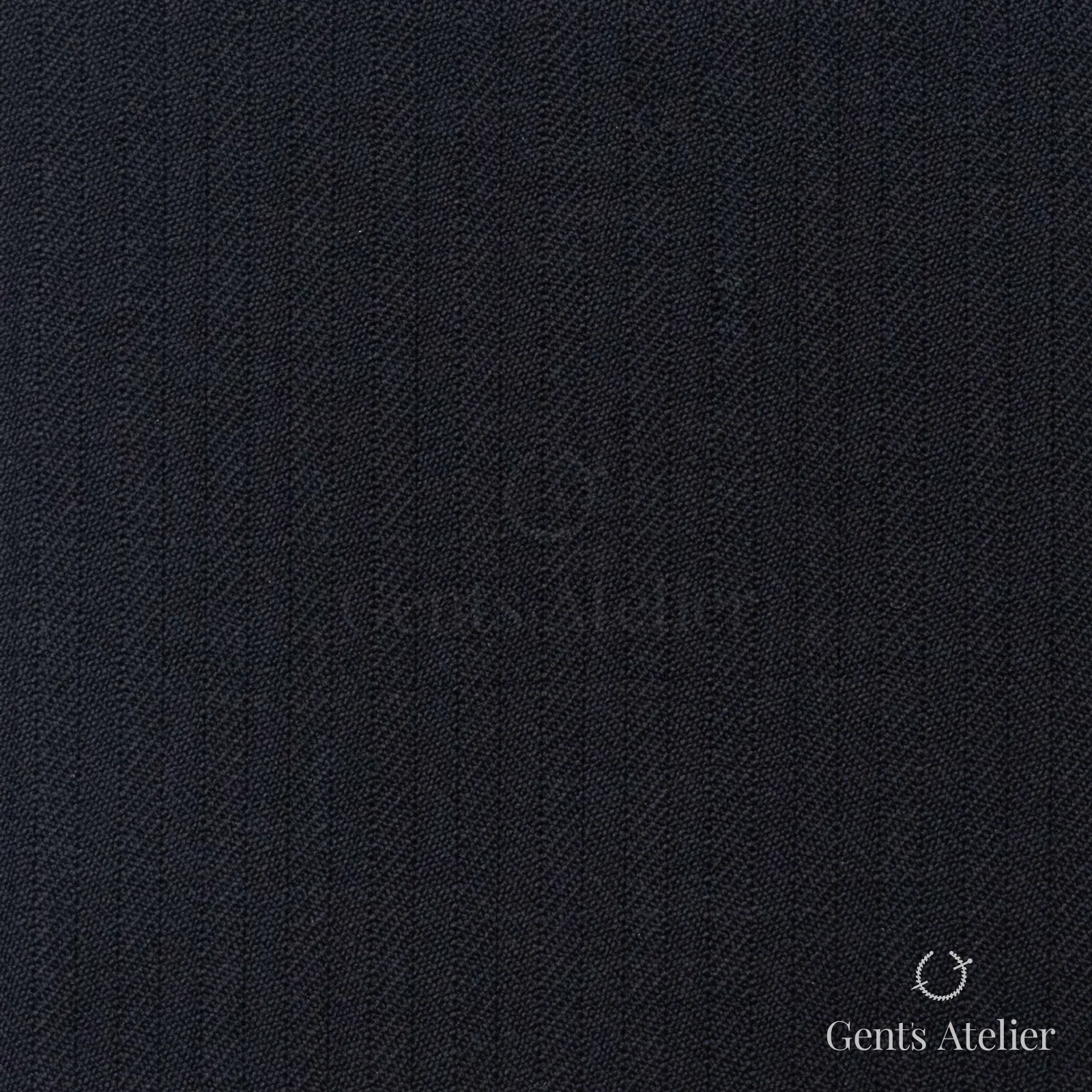 Костюмная ткань Marzoni 609 - 863 / 1000 — Чёрный, ёлочка, 100% шерсть