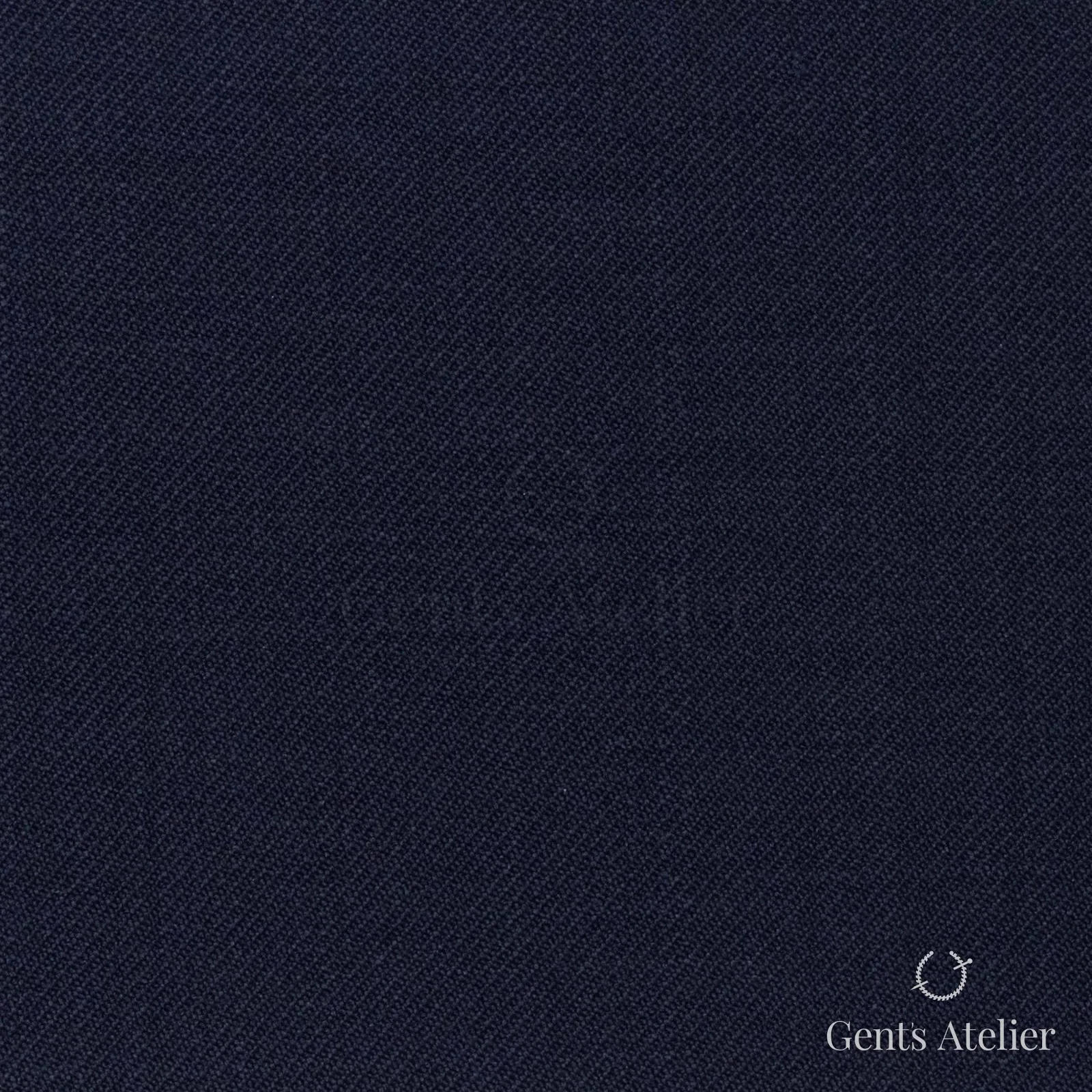 Костюмная ткань Marzoni 609 - 986 / 900 — Тёмно-синий, однотонная, 100% шерсть