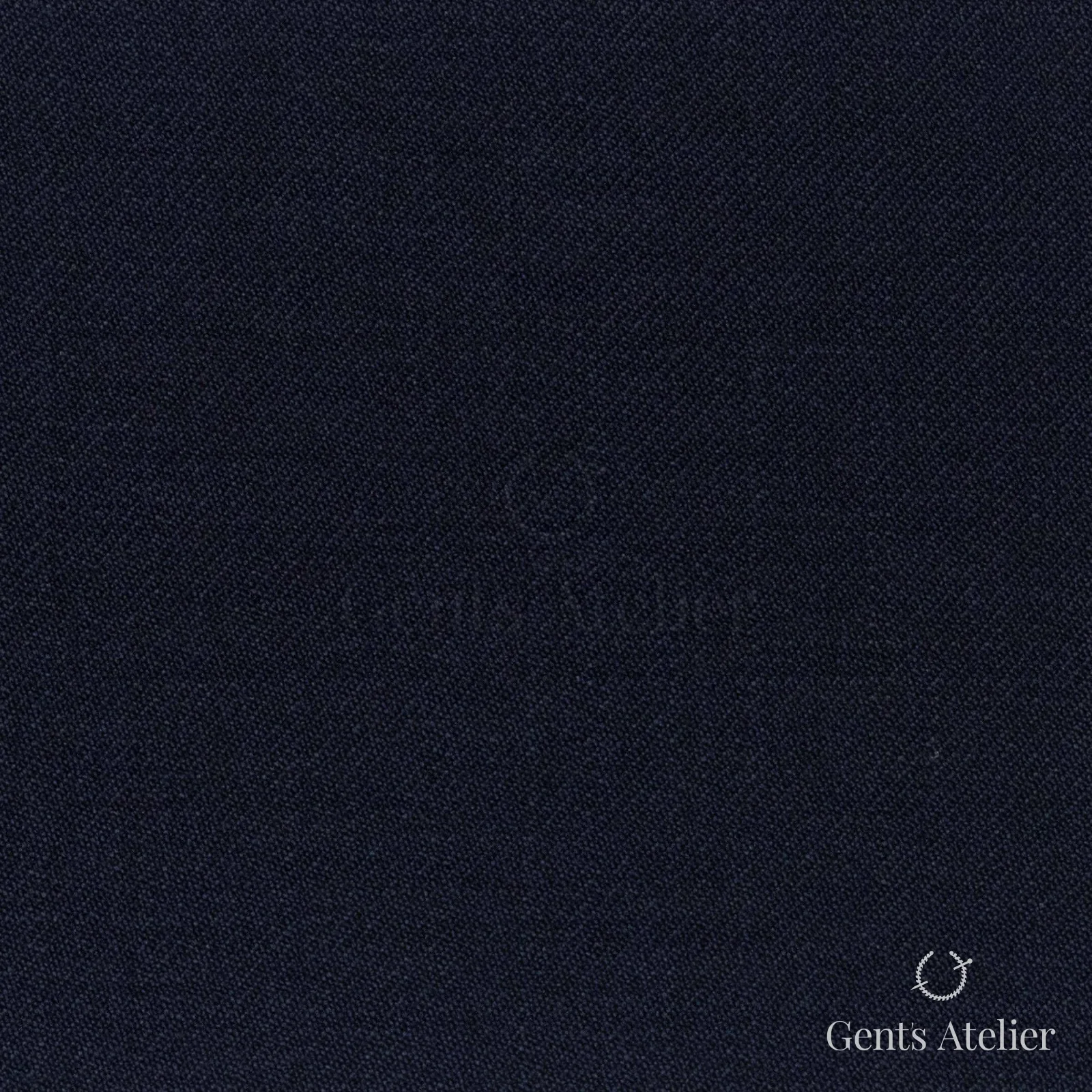 Костюмная ткань Marzoni 609 - 992 / 900 — Тёмно-синий, однотонная, 100% шерсть